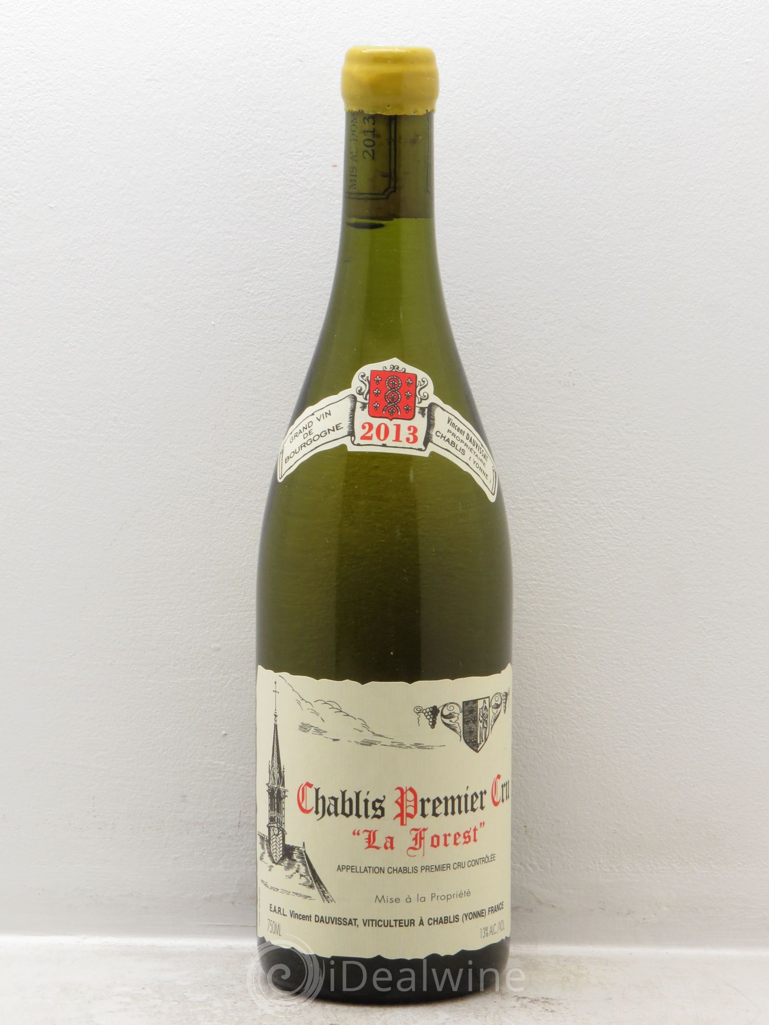 Chablis 1er Cru La Forest Vincent Dauvissat (Domaine) 2013 - Lot de 1 bouteille - 0