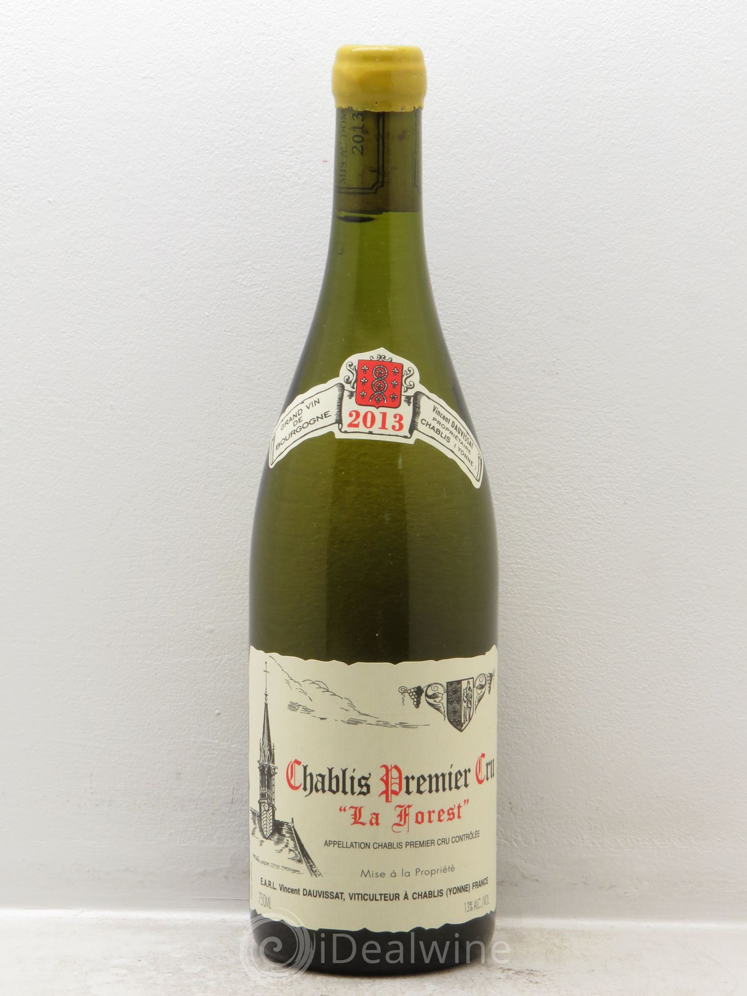 Chablis 1er Cru La Forest Vincent Dauvissat (Domaine) 2013 - Lot de 1 bouteille - 0