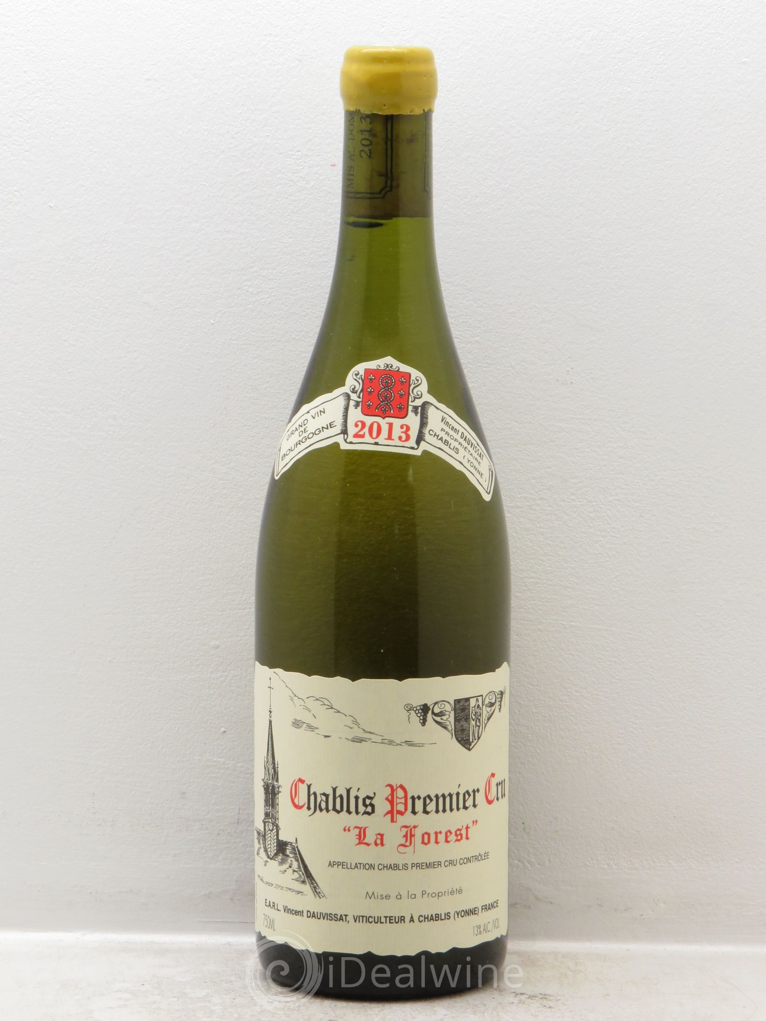 Chablis 1er Cru La Forest Vincent Dauvissat (Domaine) 2013 - Lot de 1 bouteille - 0