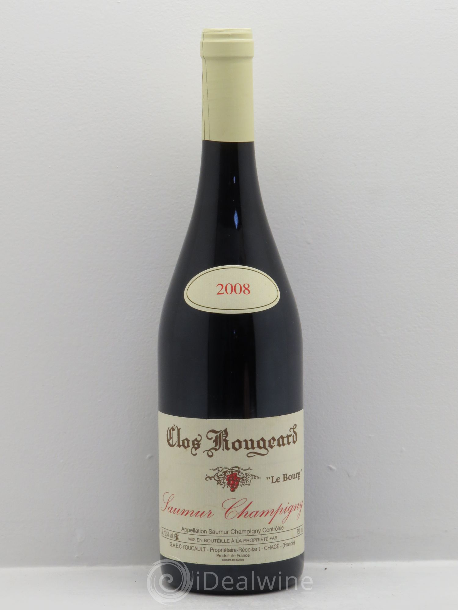Saumur-Champigny Le Bourg Clos Rougeard 2008 - Lot de 1 bouteille - 0