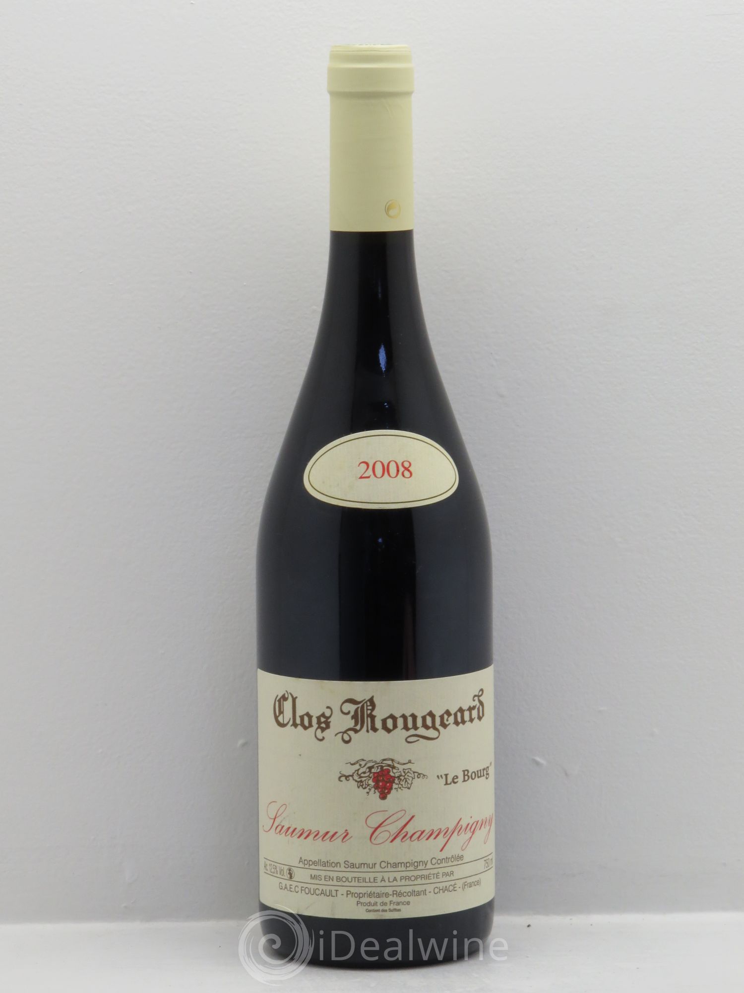 Saumur-Champigny Le Bourg Clos Rougeard 2008 - Lot de 1 bouteille - 0