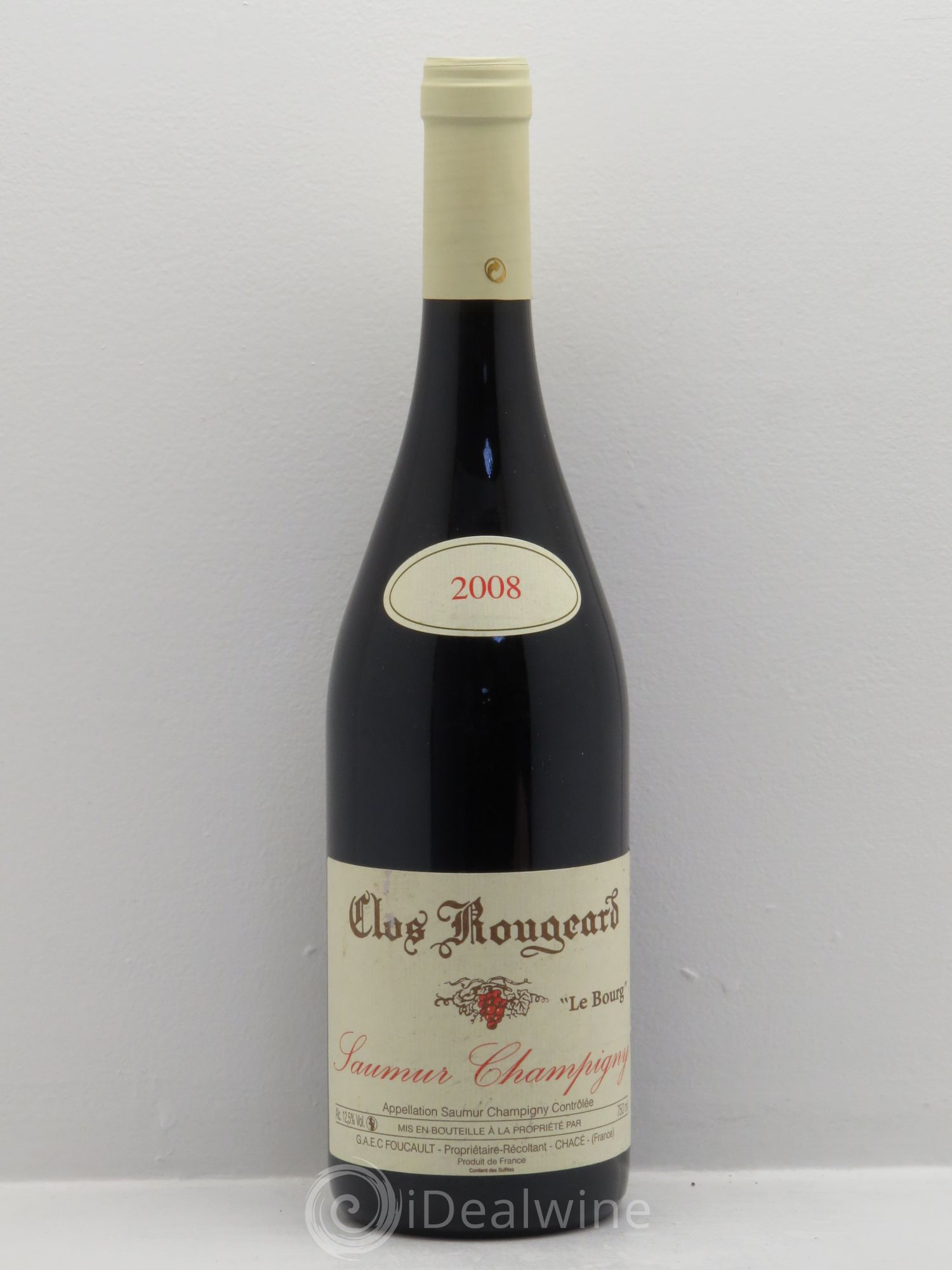 Saumur-Champigny Le Bourg Clos Rougeard 2008 - Lot de 1 bouteille - 0