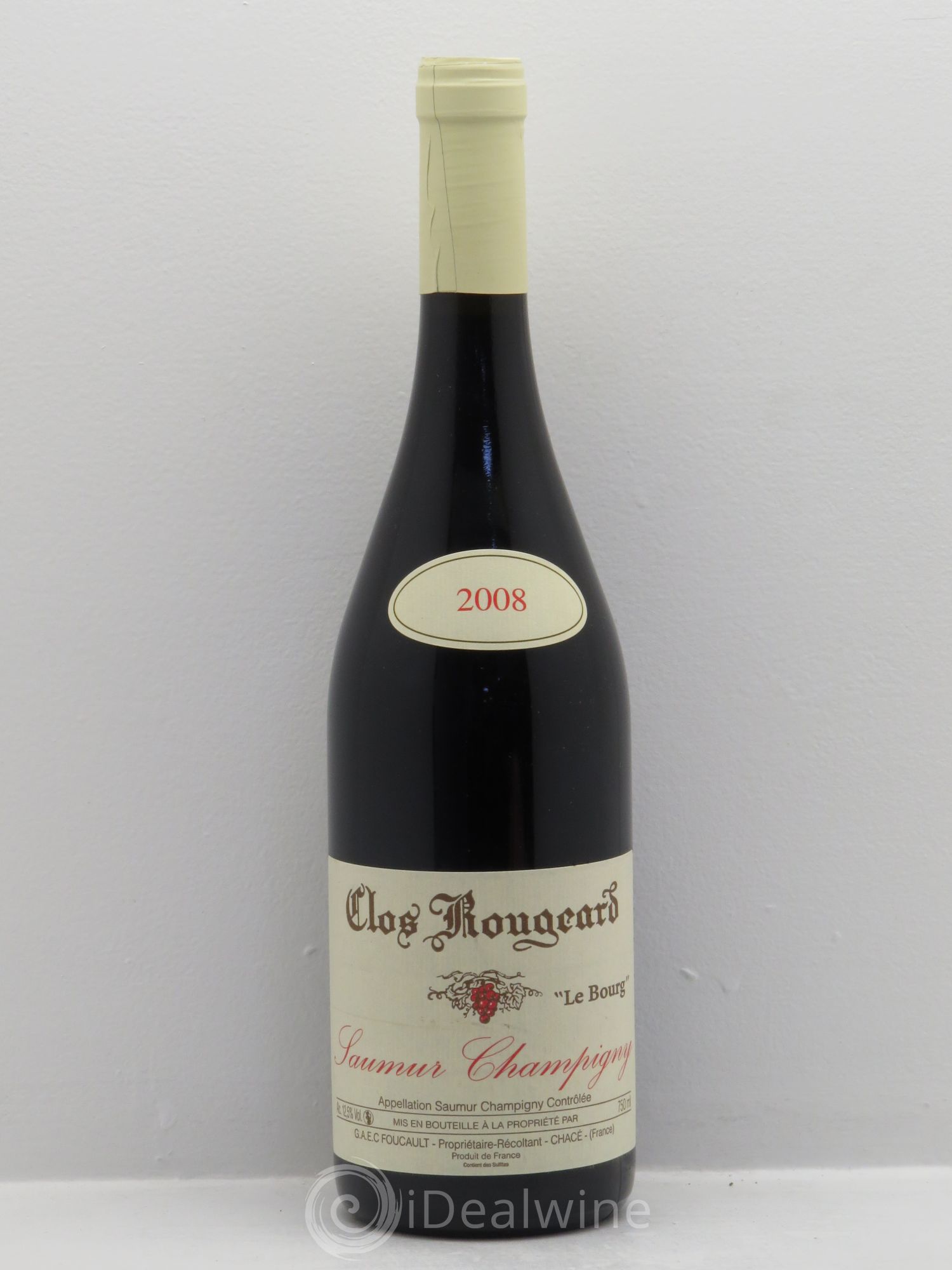 Saumur-Champigny Le Bourg Clos Rougeard 2008 - Lot de 1 bouteille - 0