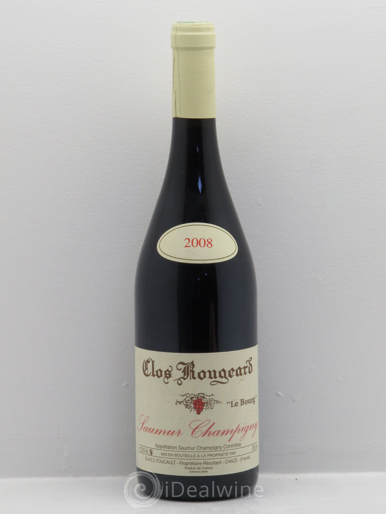 Saumur-Champigny Le Bourg Clos Rougeard 2008 - Lot de 1 bouteille - 0