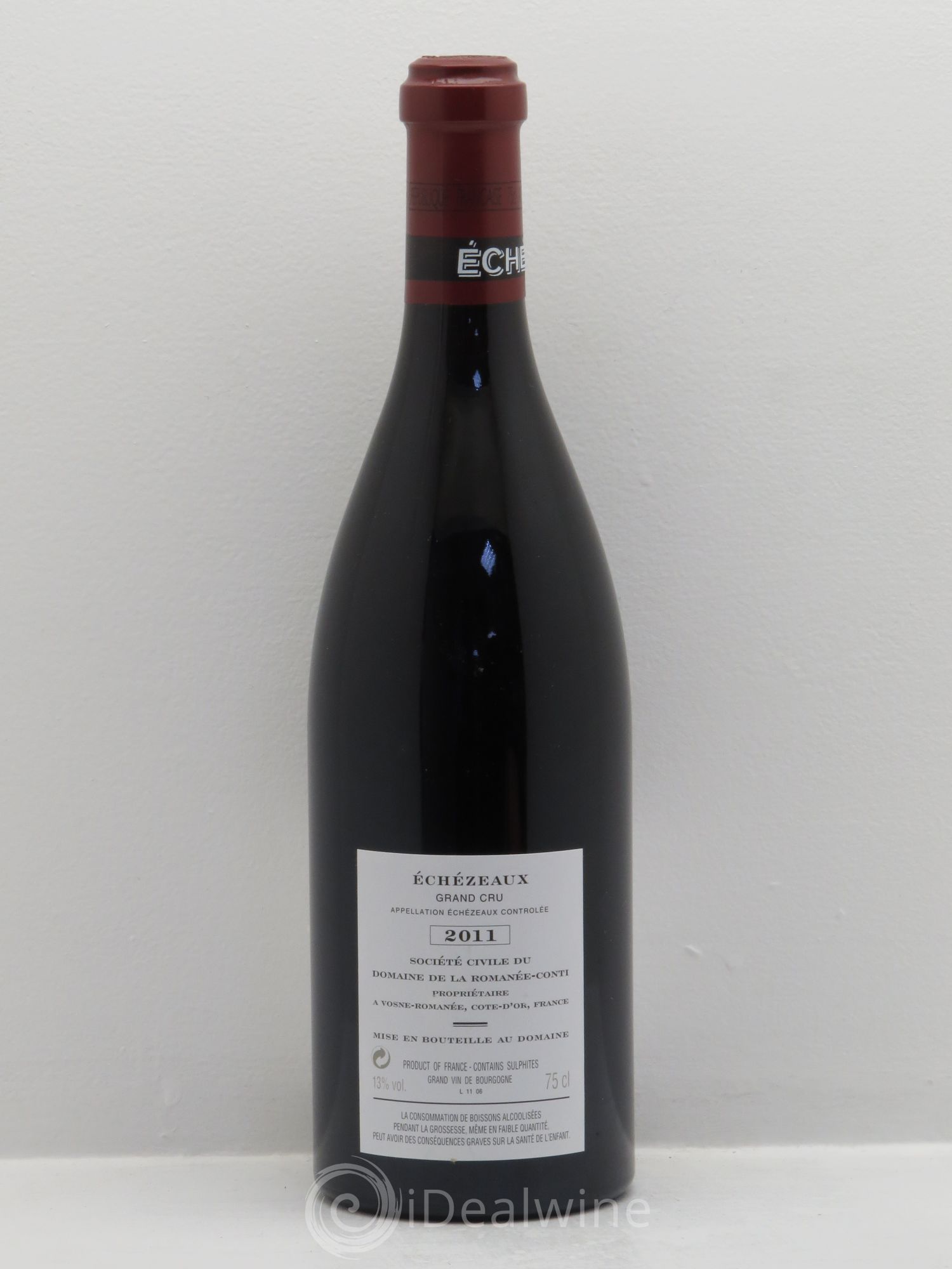Echezeaux Grand Cru Domaine de la Romanée-Conti 2011 - Lot de 1 bouteille - 1