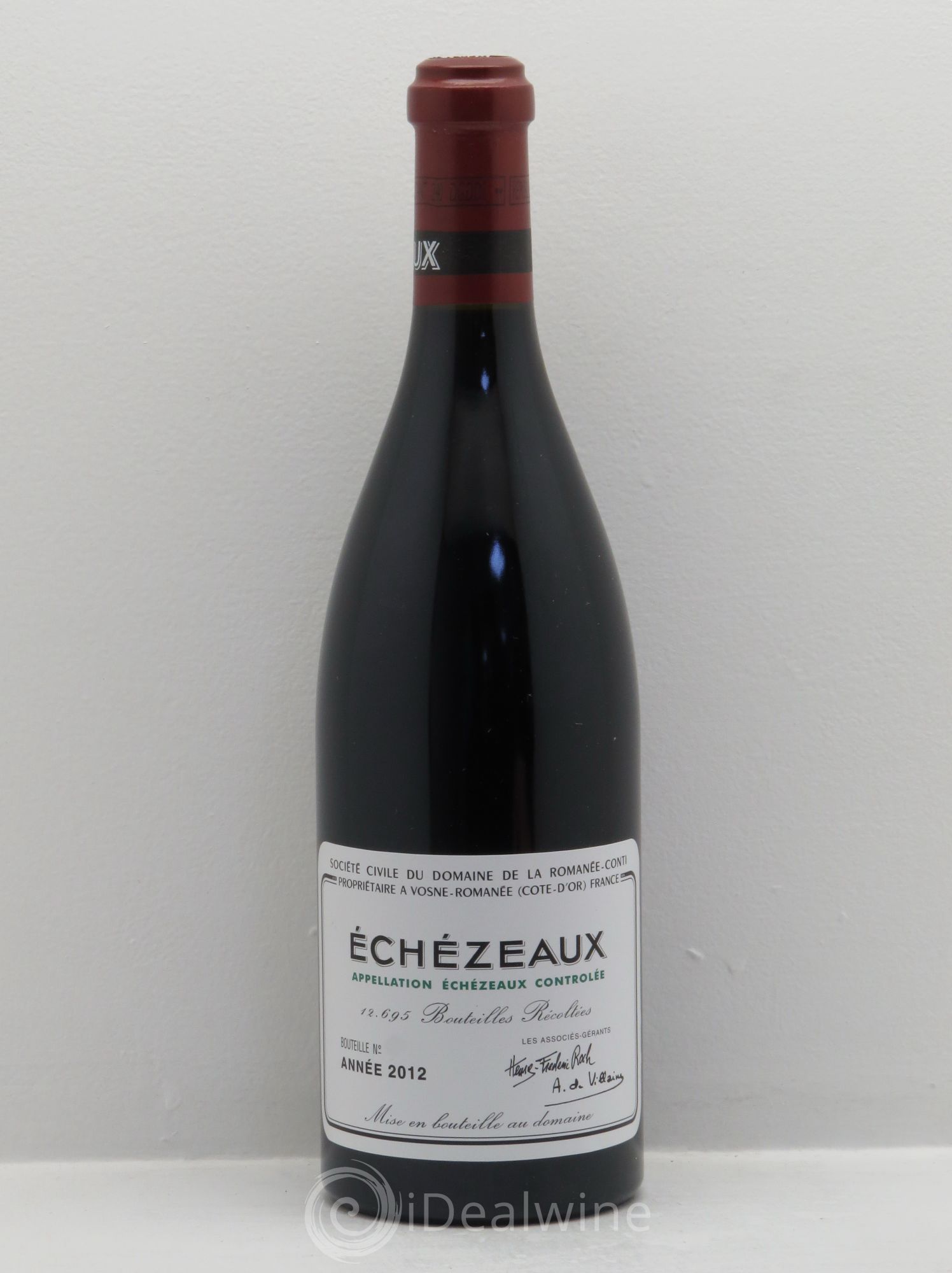 Echezeaux Grand Cru Domaine de la Romanée-Conti 2012 - Lot de 1 bouteille - 0