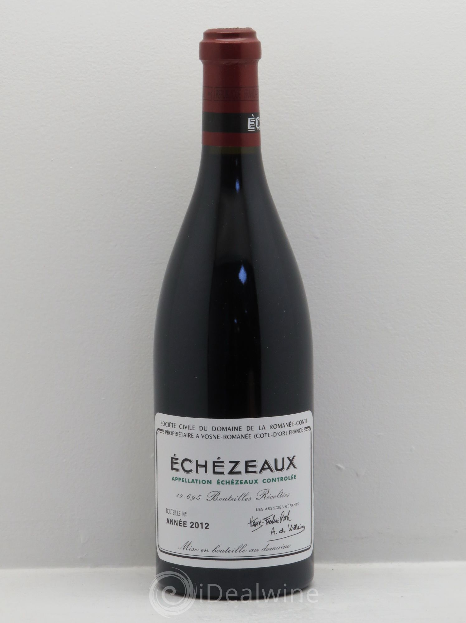 Echezeaux Grand Cru Domaine de la Romanée-Conti 2012 - Lot de 1 bouteille - 0