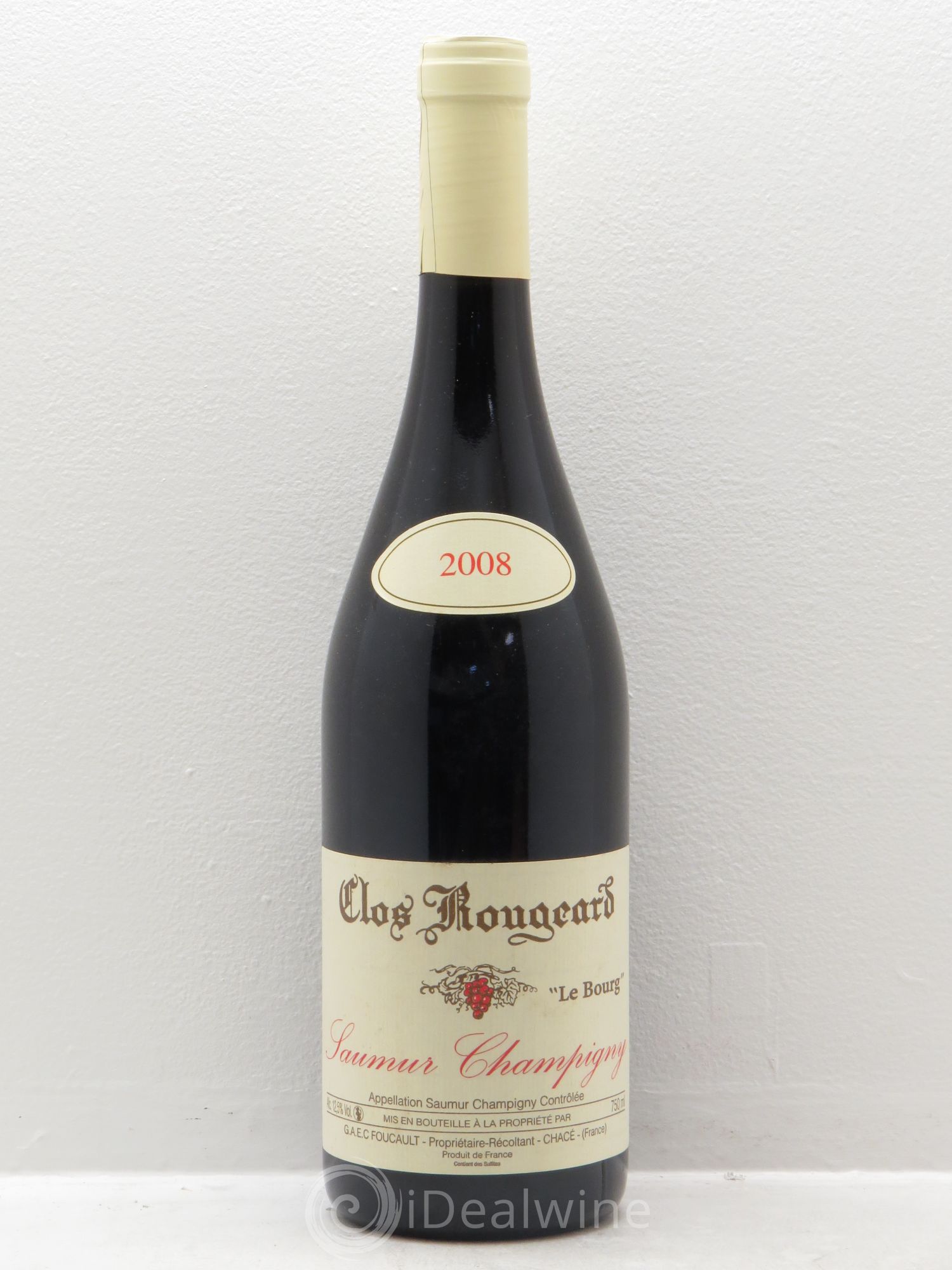 Saumur-Champigny Le Bourg Clos Rougeard 2008 - Lot de 1 bouteille - 0