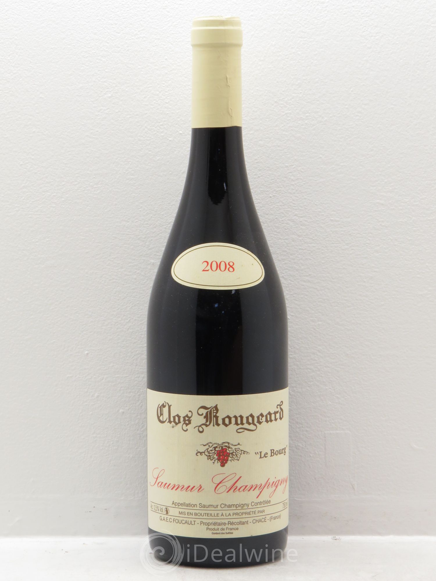 Saumur-Champigny Le Bourg Clos Rougeard 2008 - Lot de 1 bouteille - 0
