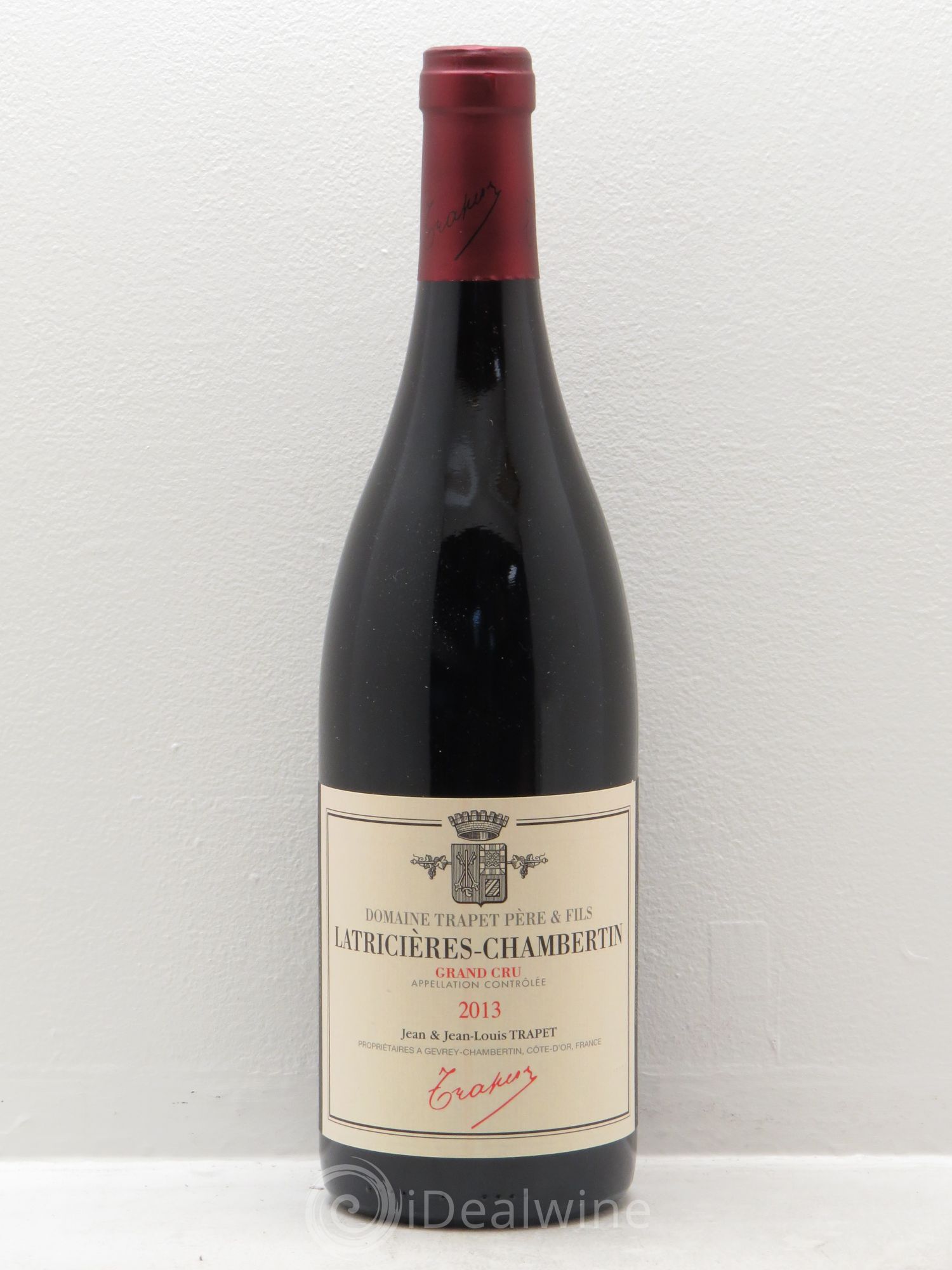 Latricières-Chambertin Grand Cru Domaine Trapet 2013 - Lot de 1 bouteille - 0