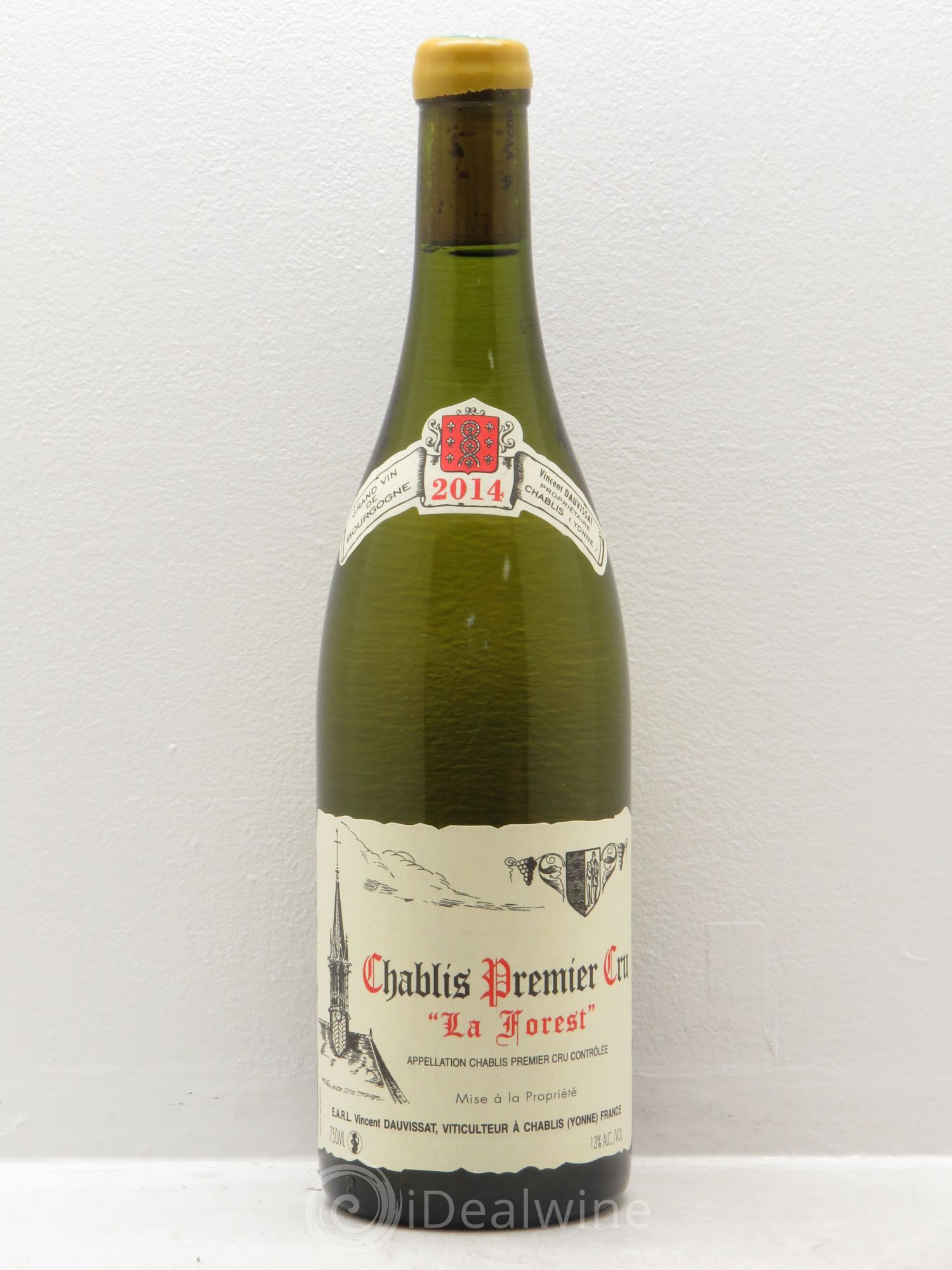 Chablis 1er Cru La Forest Vincent Dauvissat (Domaine) 2014 - Lot de 1 bouteille - 0