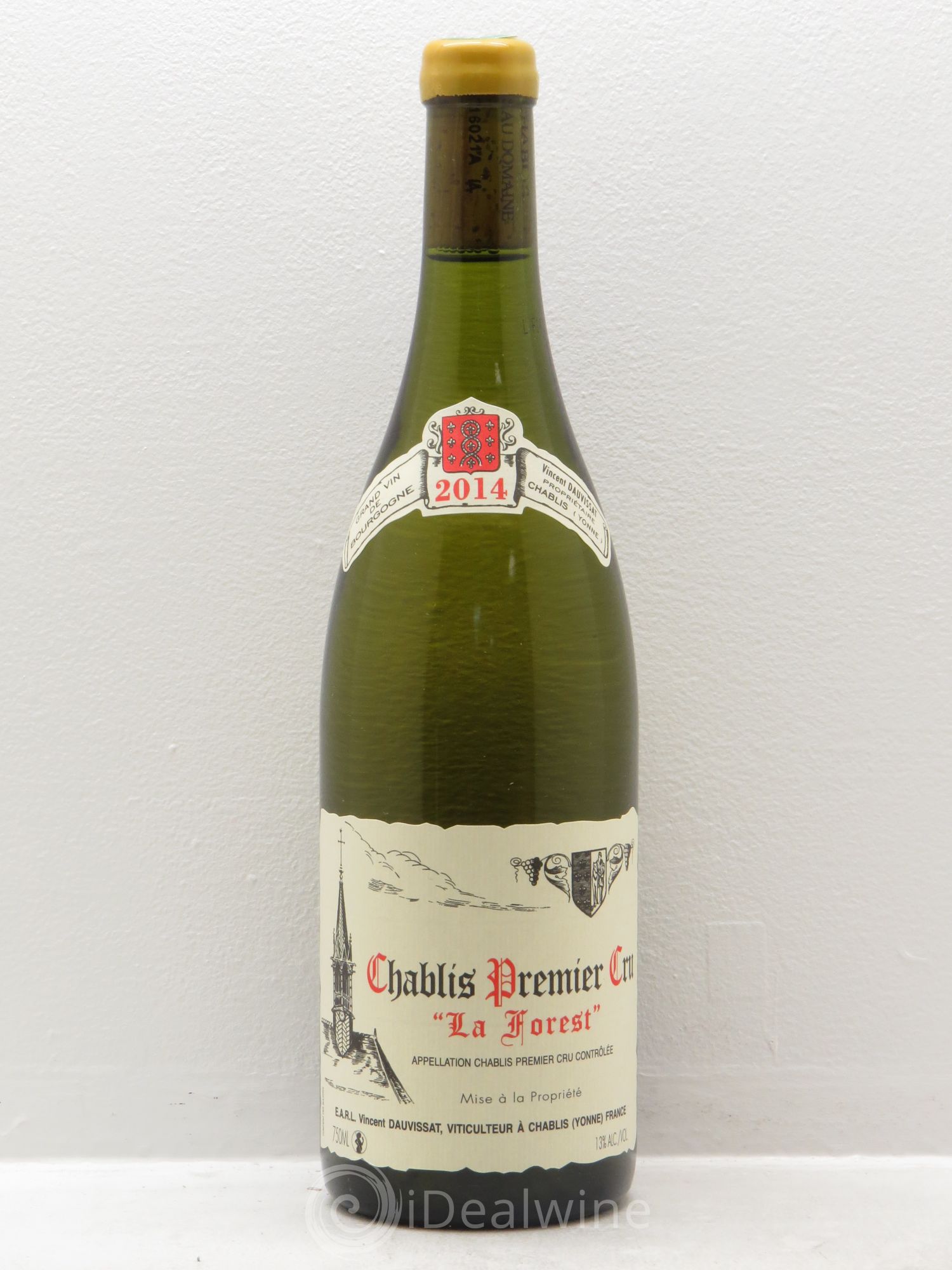 Chablis 1er Cru La Forest Vincent Dauvissat (Domaine) 2014 - Lot de 1 bouteille - 0