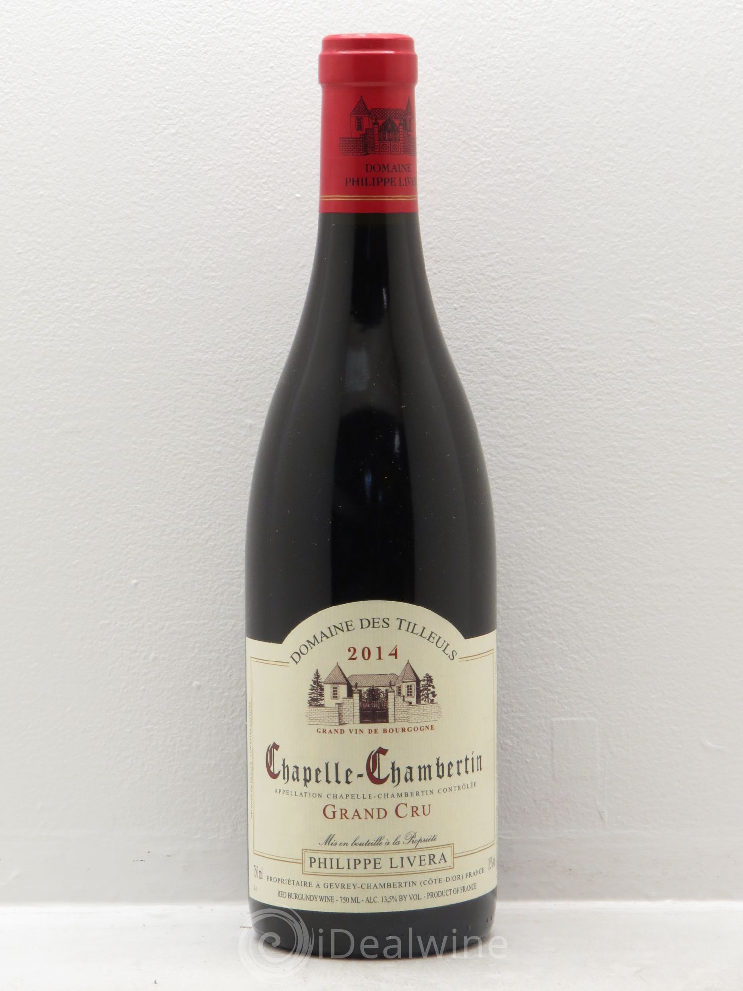Chapelle-Chambertin Grand Cru Tilleuls (Domaine des) - Philippe Livera 2014 - Lot de 1 bouteille - 0