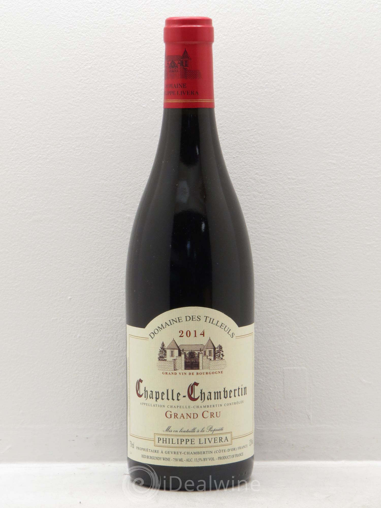 Chapelle-Chambertin Grand Cru Tilleuls (Domaine des) - Philippe Livera 2014 - Lot de 1 bouteille - 0