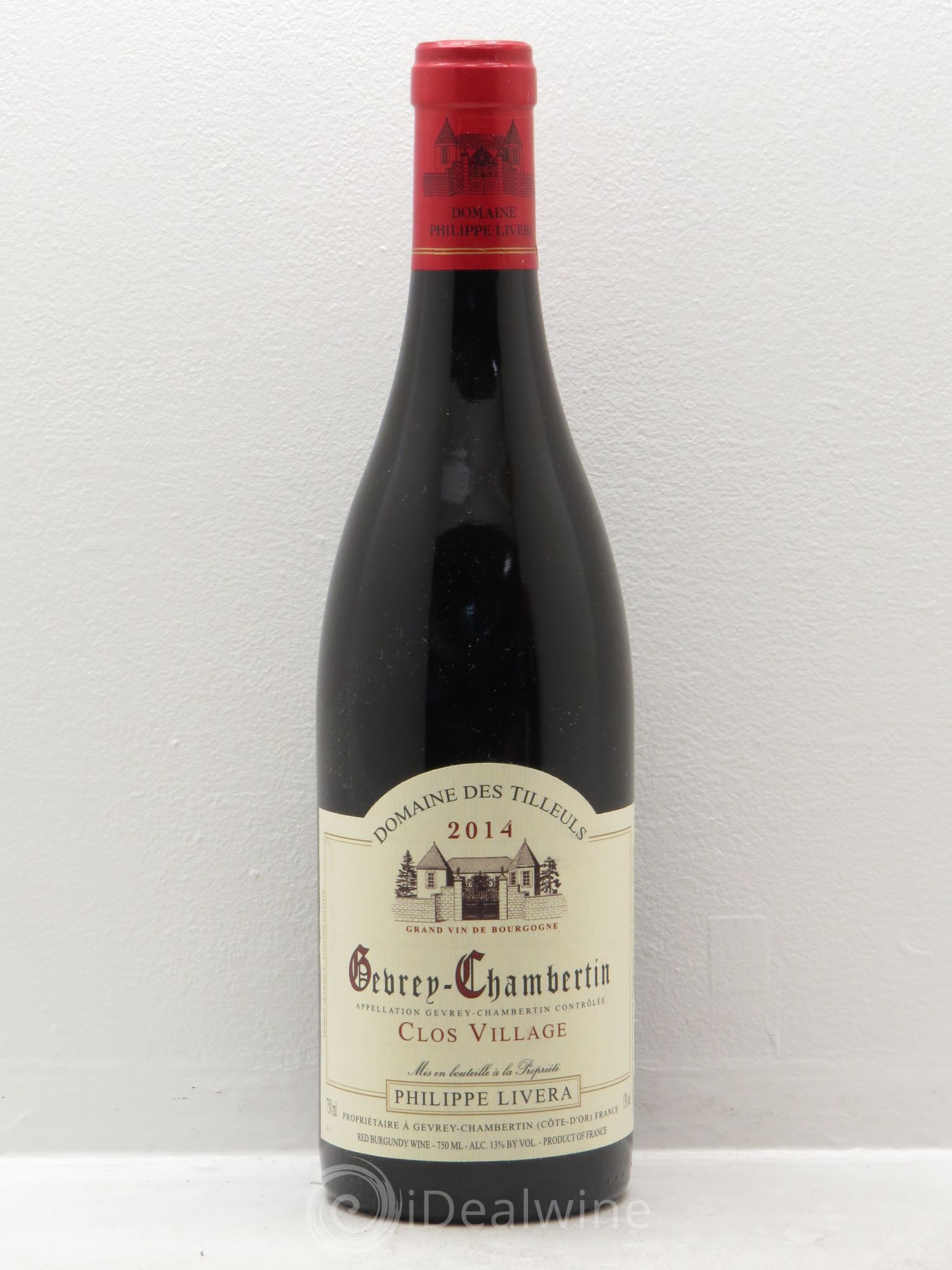 Gevrey-Chambertin Clos Village Tilleuls (Domaine des) - Philippe Livera 2014 - Lot de 1 bouteille - 0