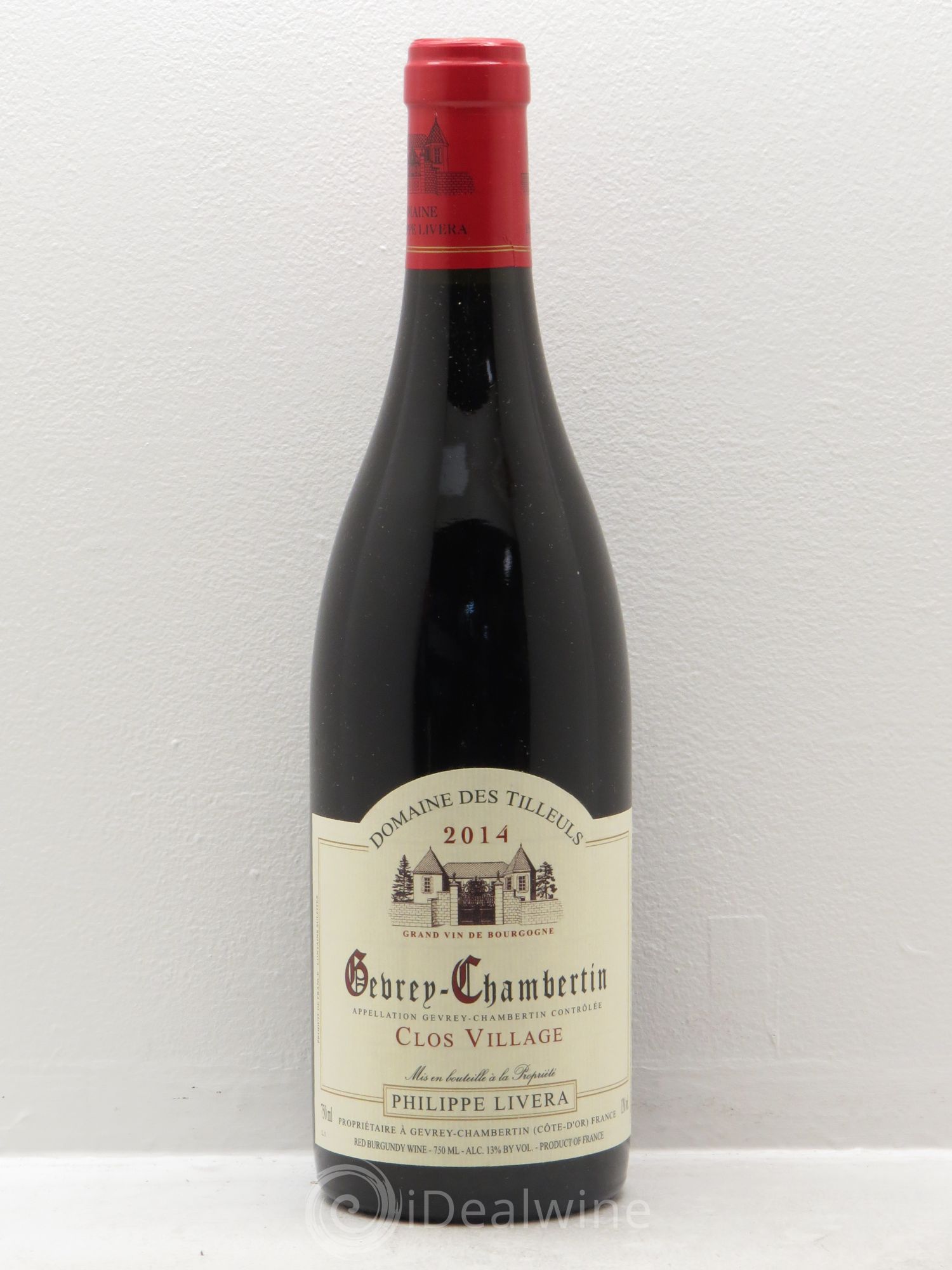 Gevrey-Chambertin Clos Village Tilleuls (Domaine des) - Philippe Livera 2014 - Lot de 1 bouteille - 0