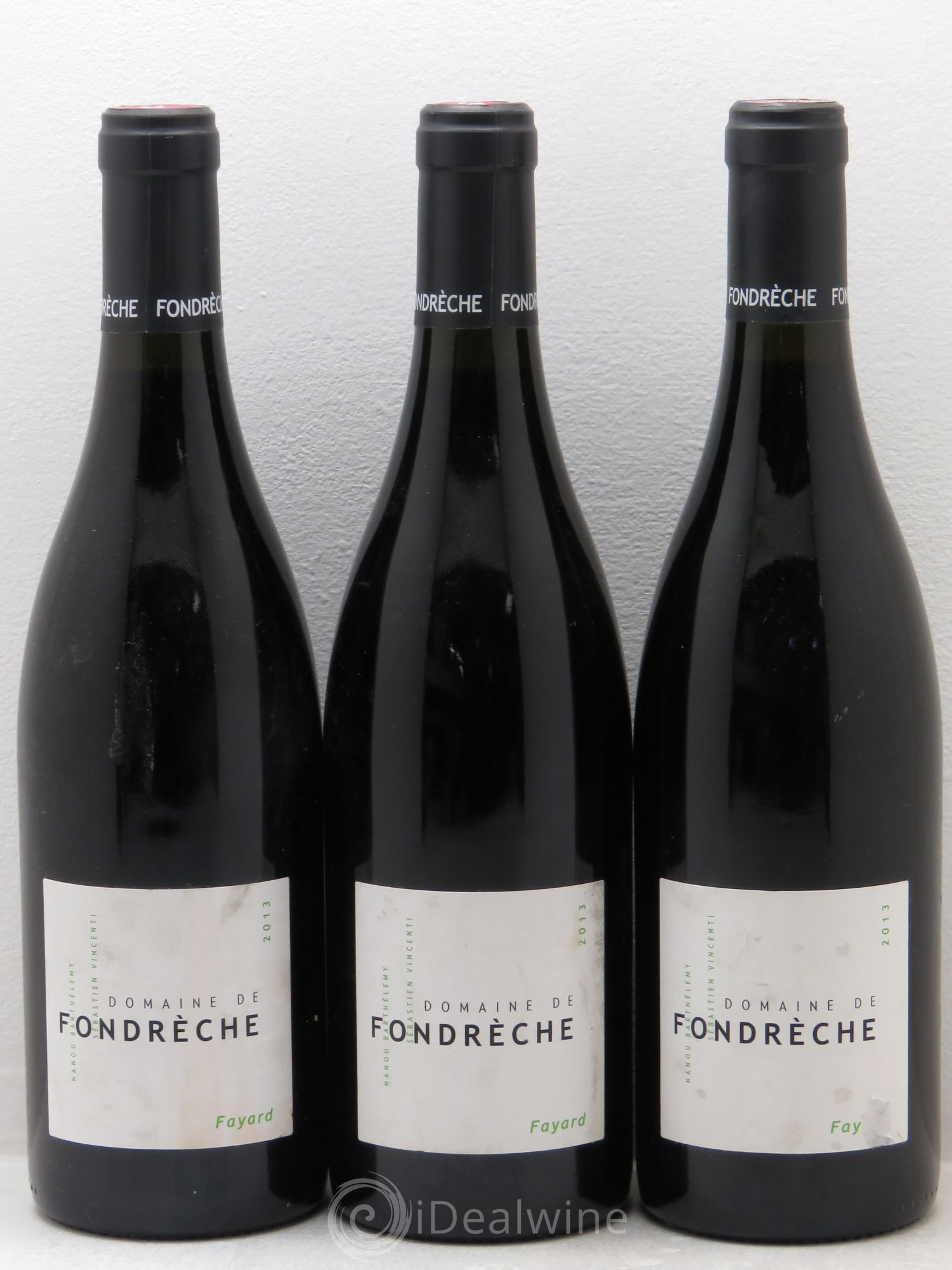 Ventoux Cuvée fayard domaine fondrèche 2013 - Posten von 3 Flaschen - 0
