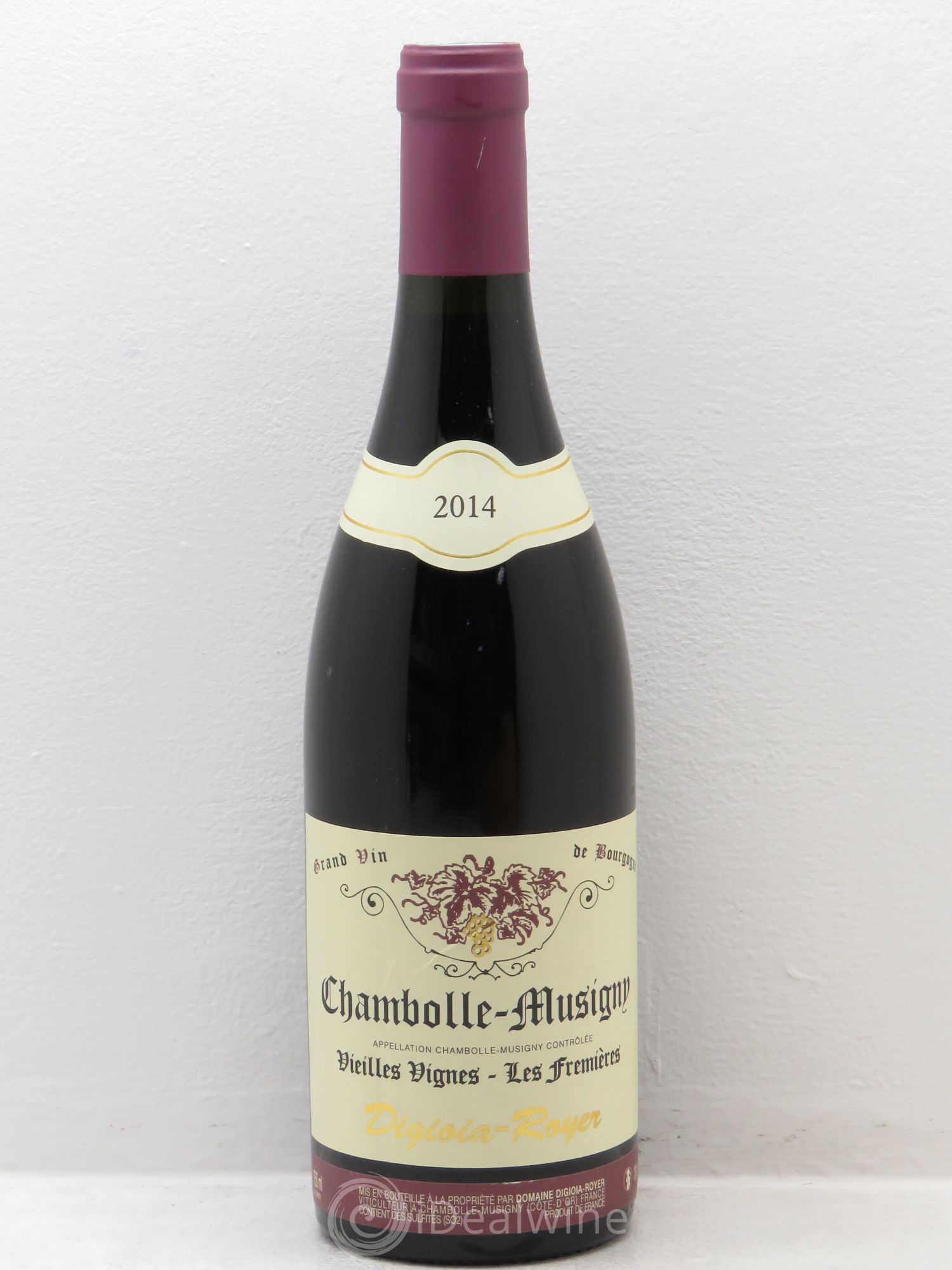 Chambolle-Musigny Vieilles Vignes les fremières Domaine Digioia Royer 2014 - Posten von 1 Flasche - 0