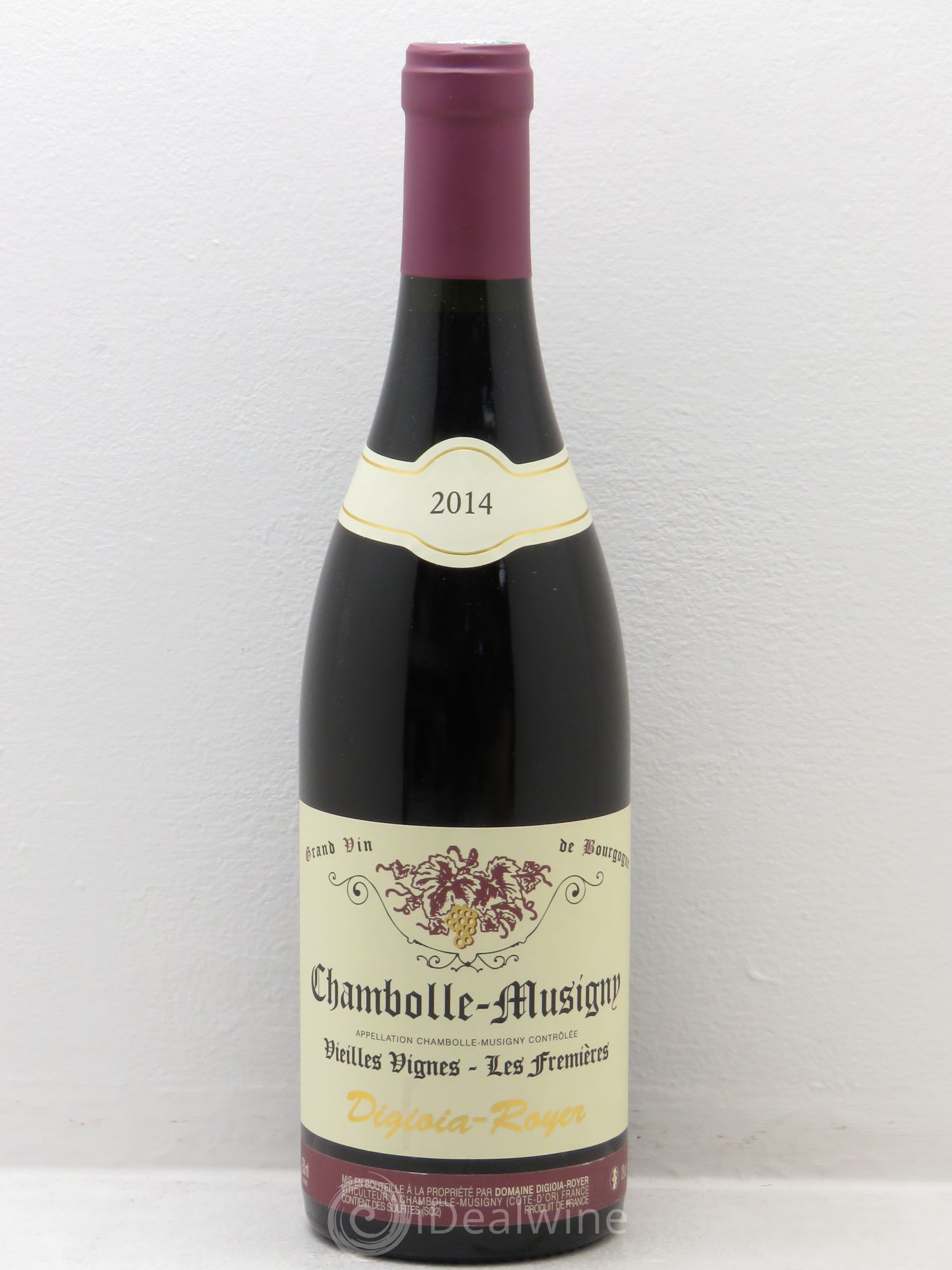 Chambolle-Musigny Vieilles vignes les fremières domaine digioia royer 2014 - Posten von 1 Flasche - 0