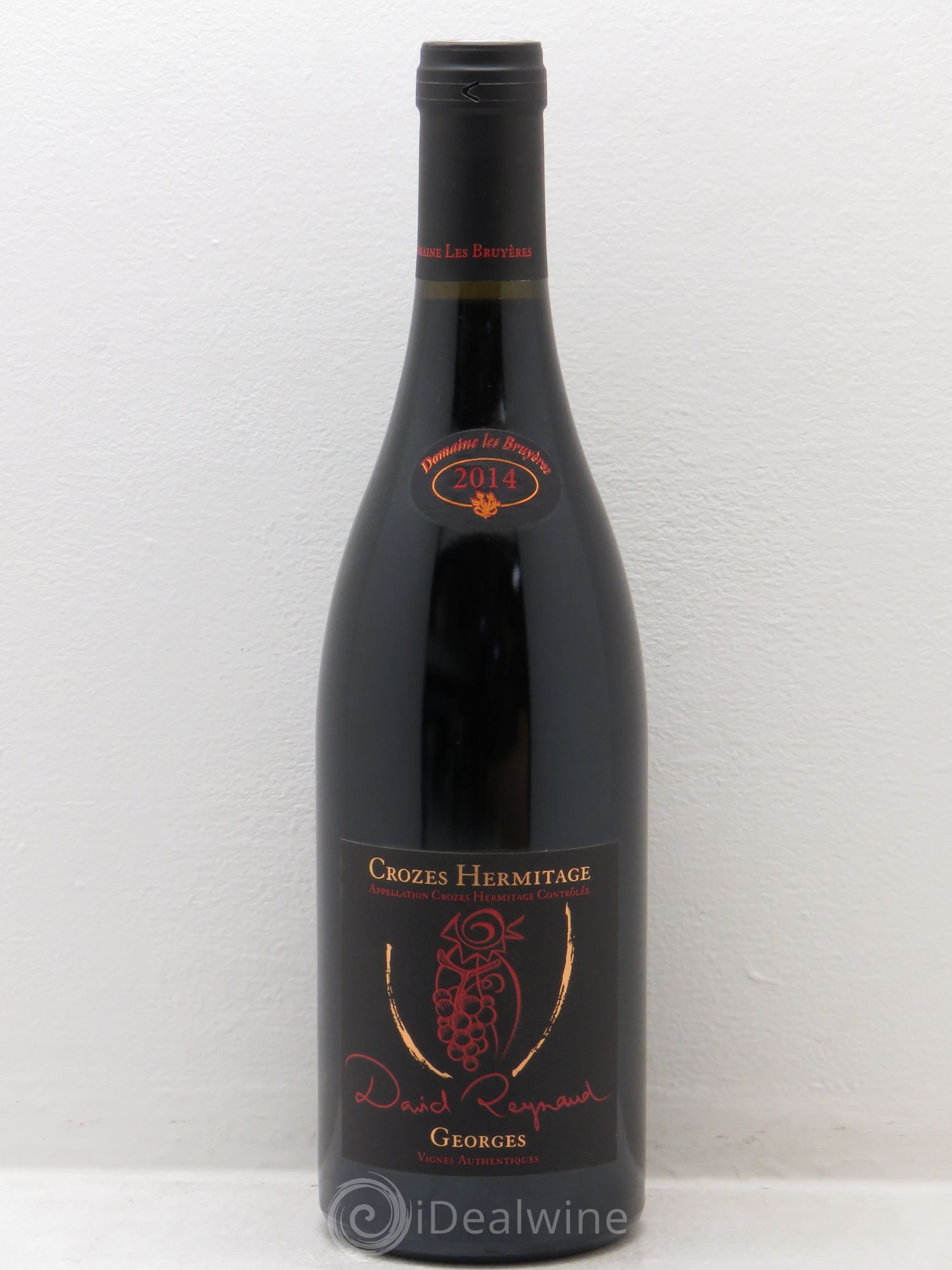 Crozes-Hermitage cuvée georges David Reynaud 2014 - Posten von 1 Flasche - 0