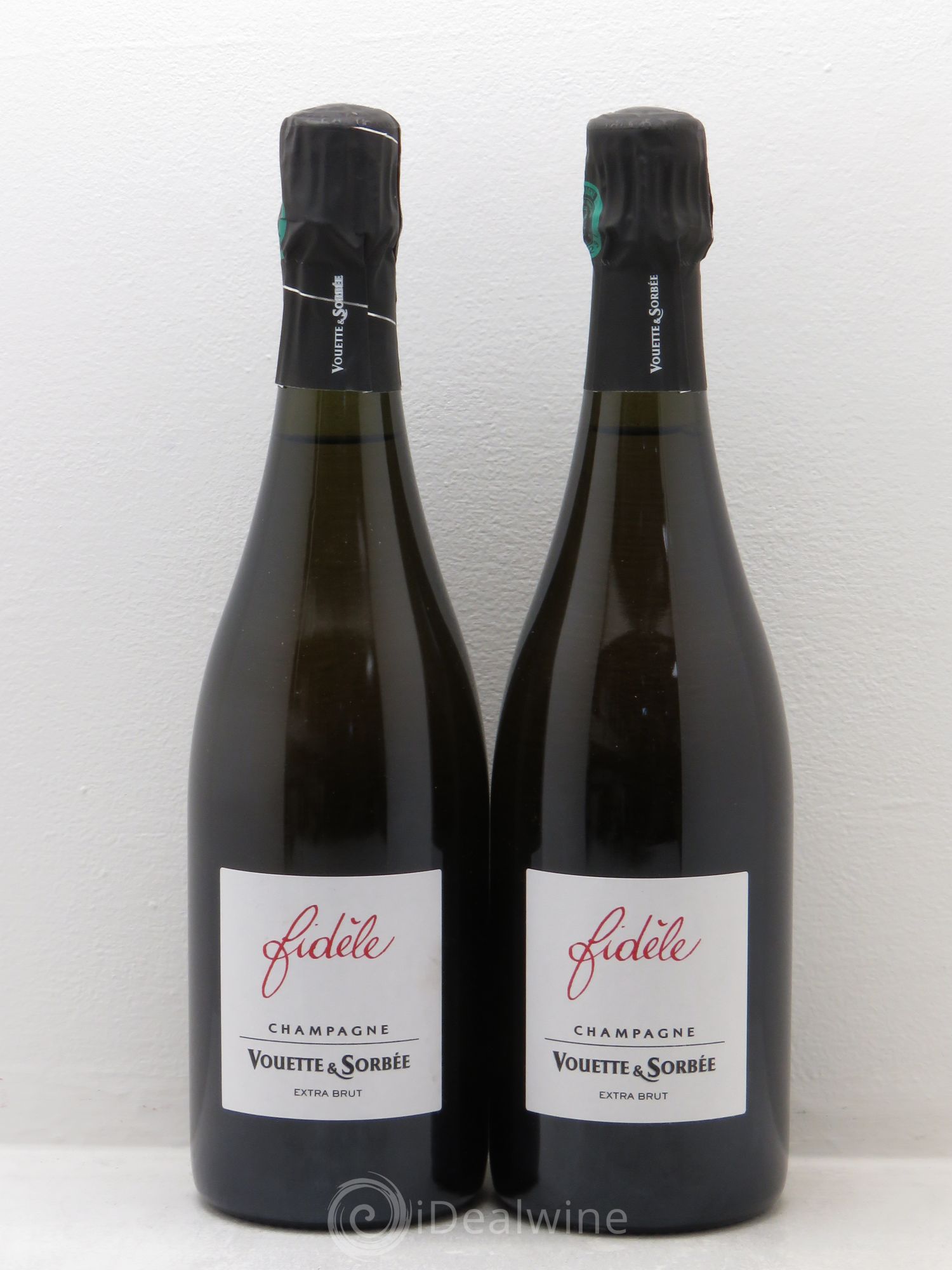 Champagne vouette et sorbée cuvée fidèle - Posten von 2 Flaschen - 0