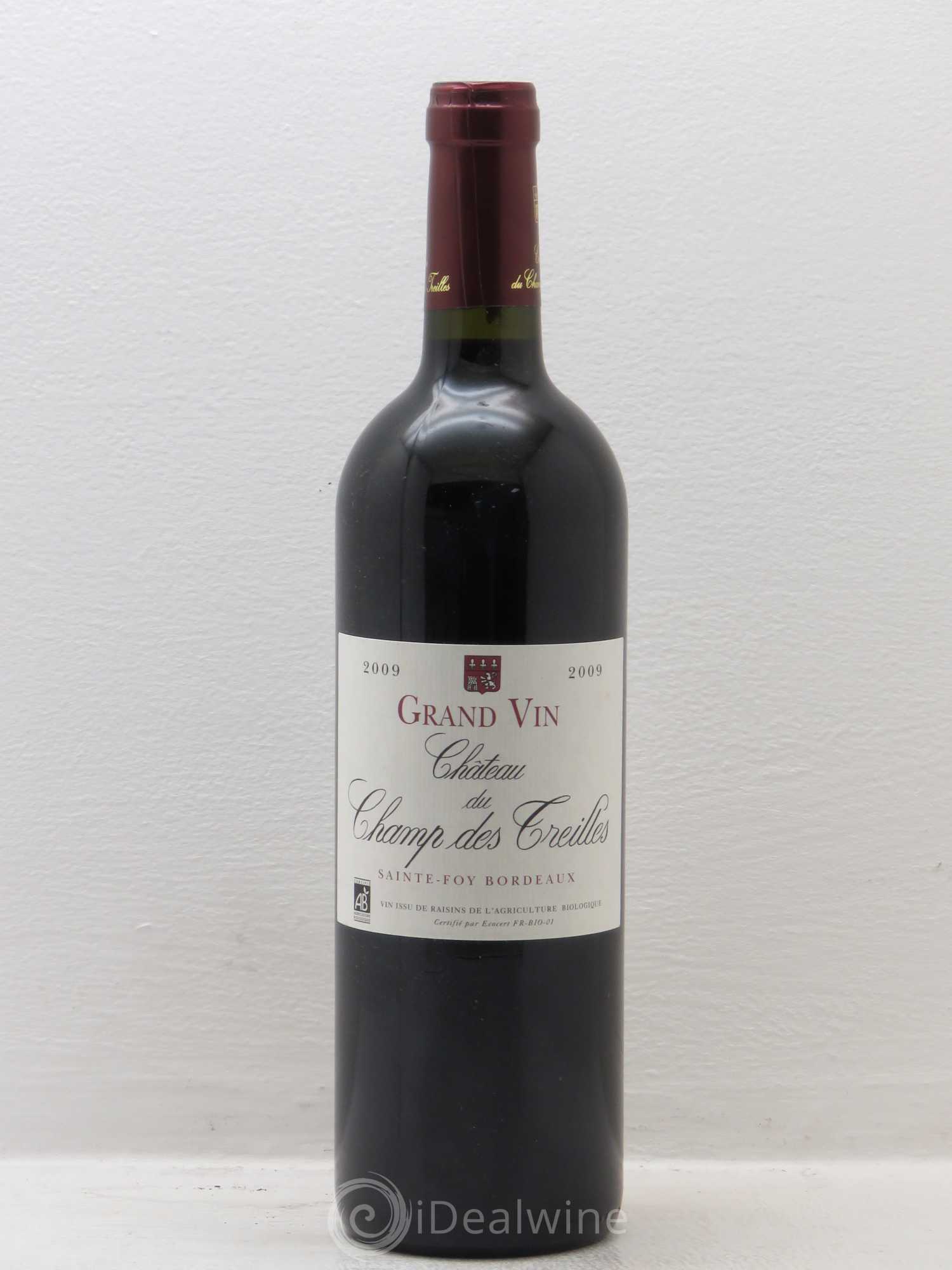 Sainte-Foy-Bordeaux Champs des Treilles Corinne Comme (sans prix de réserve) 2009 - Posten von 6 Flaschen - 0