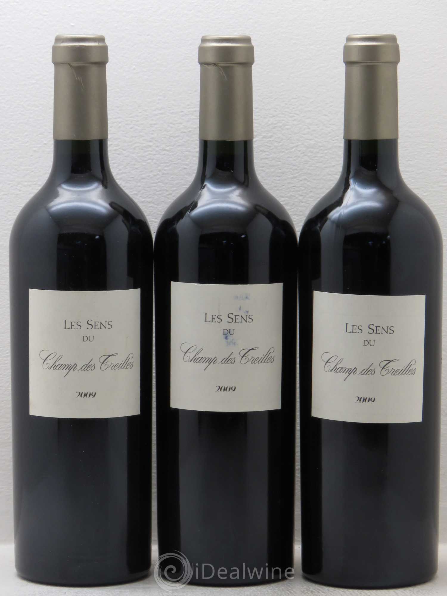 Sainte-Foy-Bordeaux Champs des Treilles Corinne Comme Les Sens 2009 - Posten von 3 Flaschen - 0