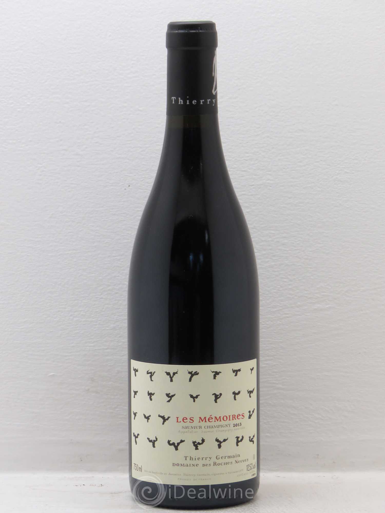 Saumur-Champigny Les Mémoires Domaine des Roches Neuves - Thierry Germain 2013 - Lot de 1 bouteille - 0