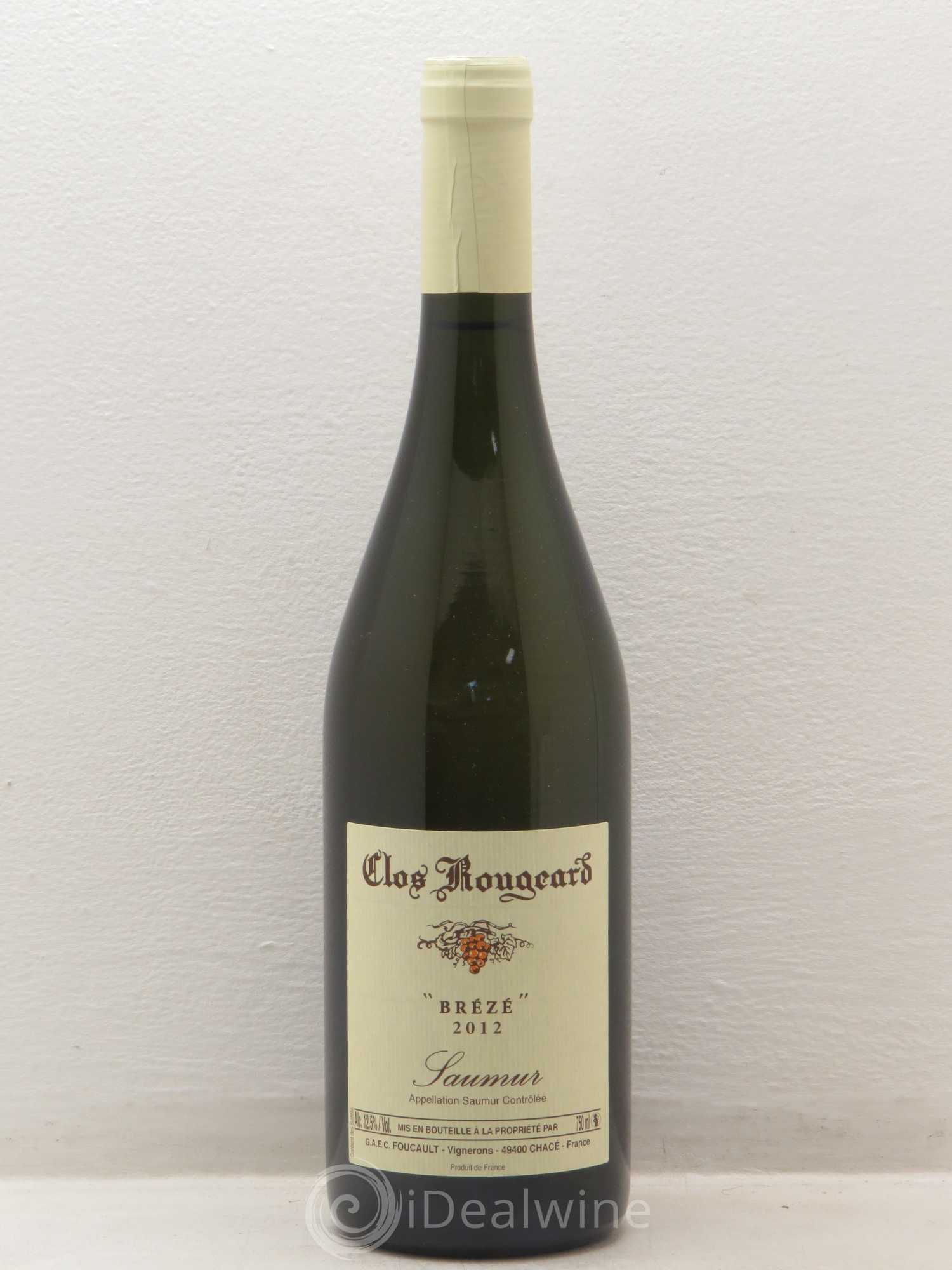 Saumur Brézé Clos Rougeard 2012 - Lot de 1 bouteille - 0