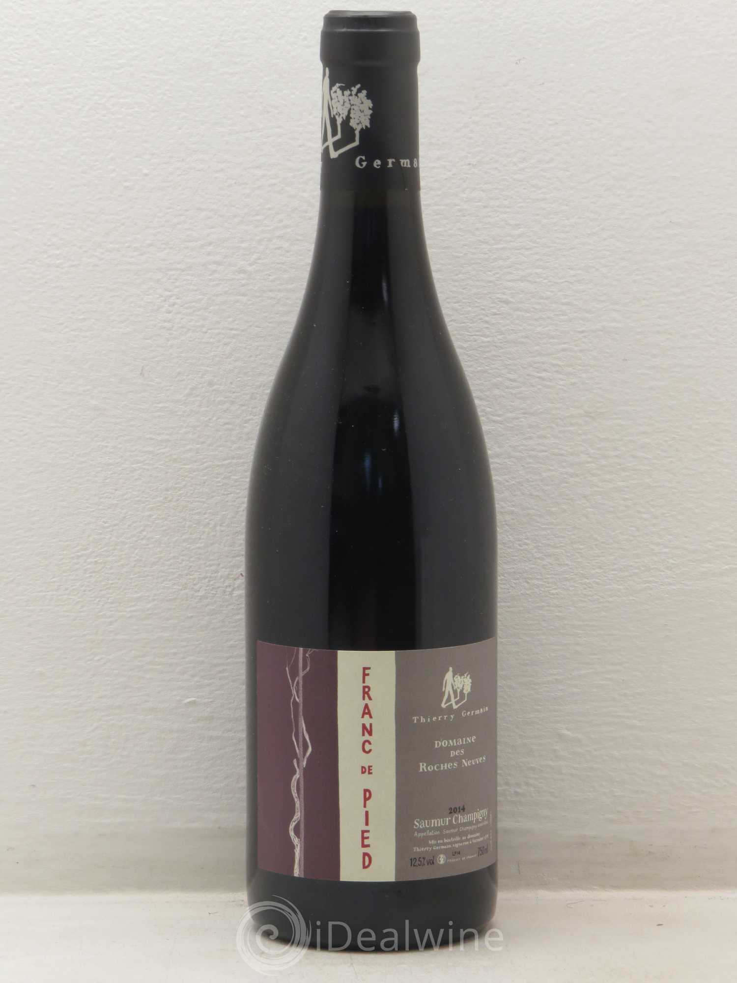 Saumur-Champigny Franc de pied Domaine des Roches Neuves - Thierry Germain 2014 - Lot de 1 bouteille - 0
