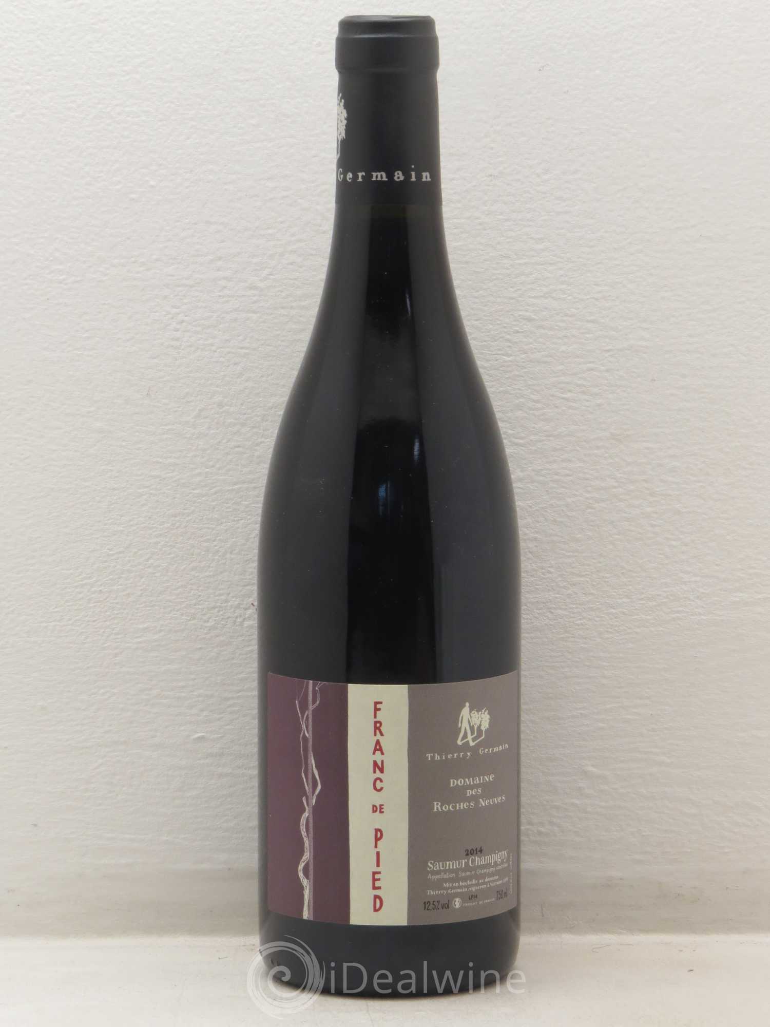 Saumur-Champigny Franc de pied Domaine des Roches Neuves - Thierry Germain 2014 - Lot de 1 bouteille - 0