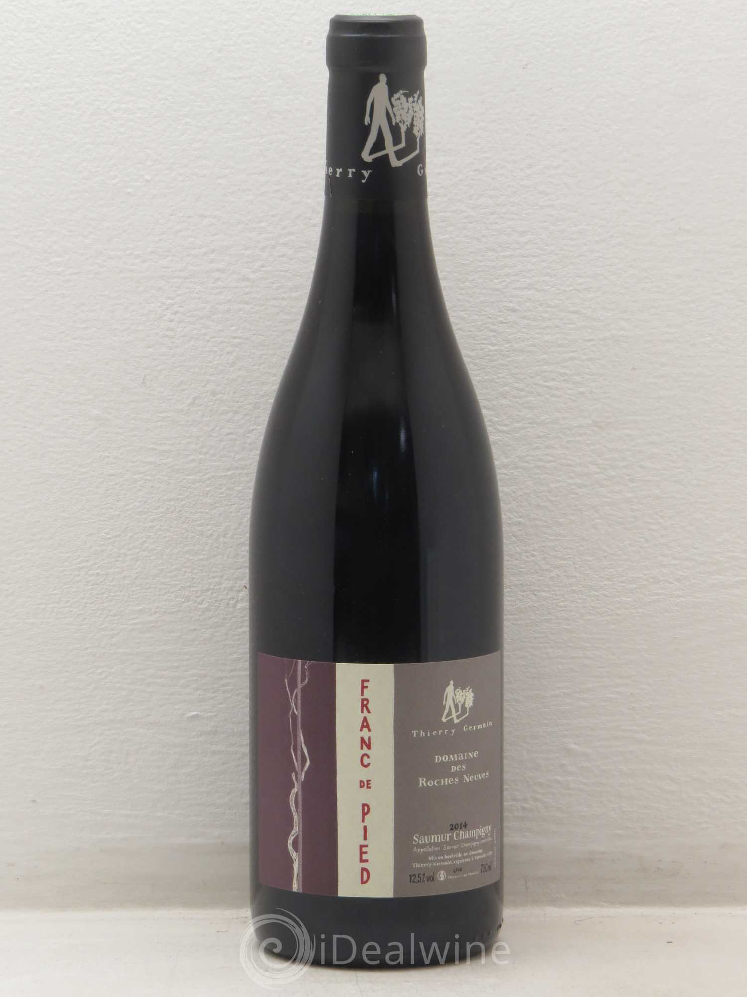 Saumur-Champigny Franc de pied Domaine des Roches Neuves - Thierry Germain 2014 - Lot de 1 bouteille - 0