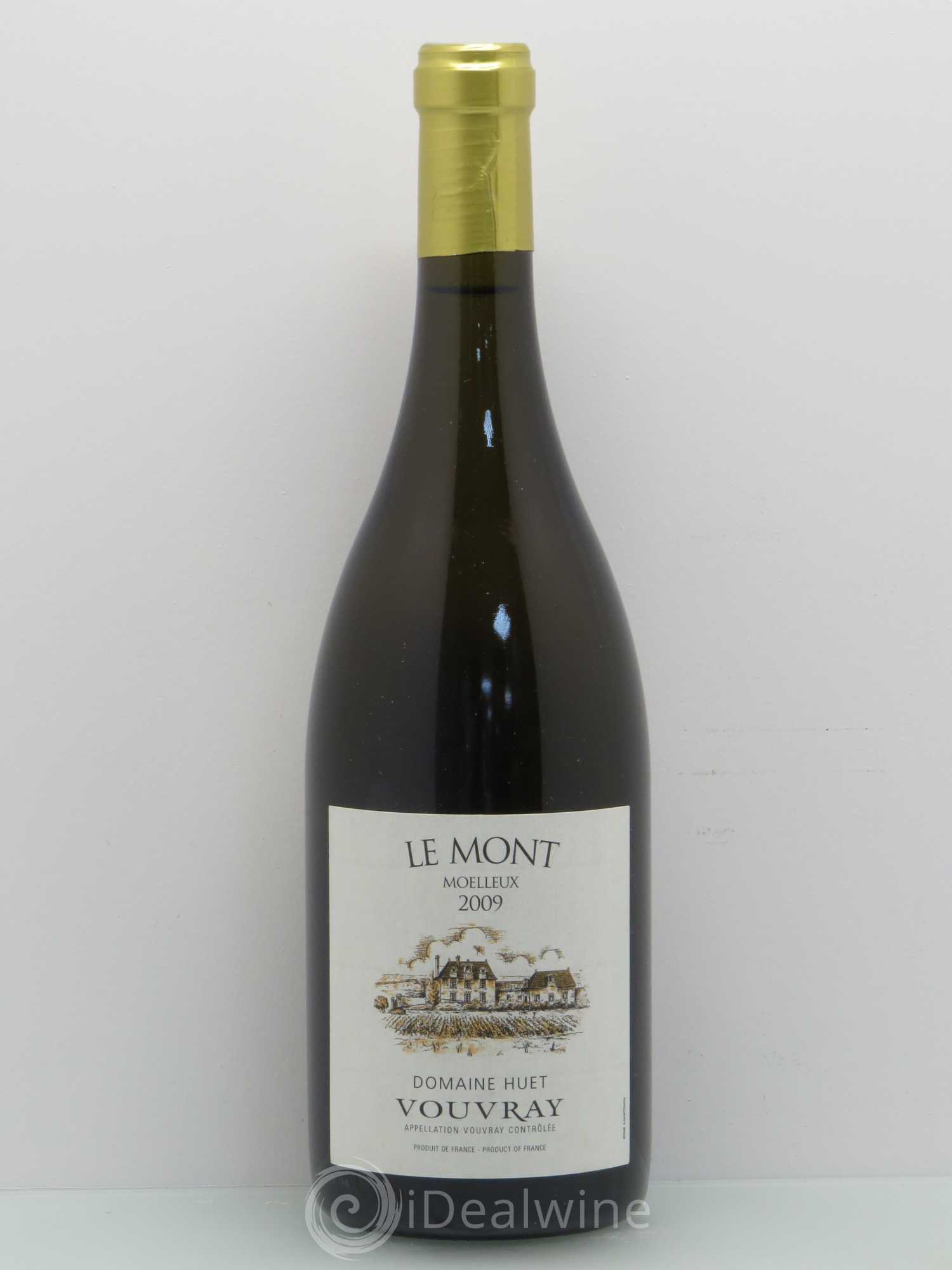 Vouvray Le Mont Moelleux Domaine Huet Moelleux (sans prix de réserve) 2009 - Lotto di 1 bottiglia - 0