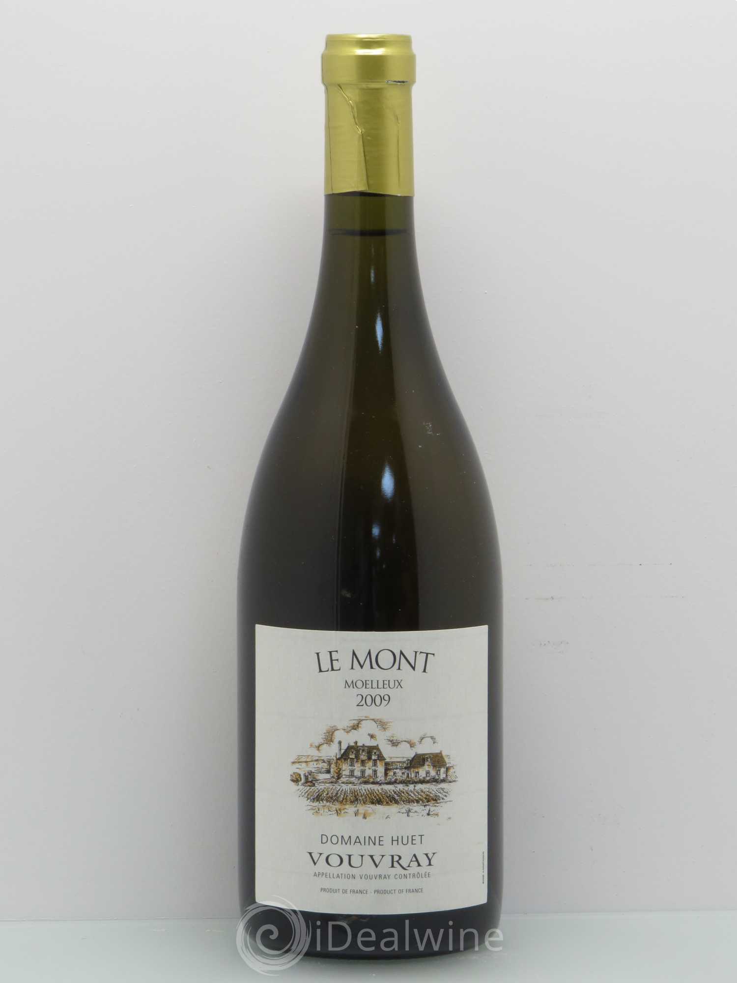 Vouvray Le Mont Moelleux Domaine Huet Moelleux (sans prix de réserve) 2009 - Lotto di 1 bottiglia - 0