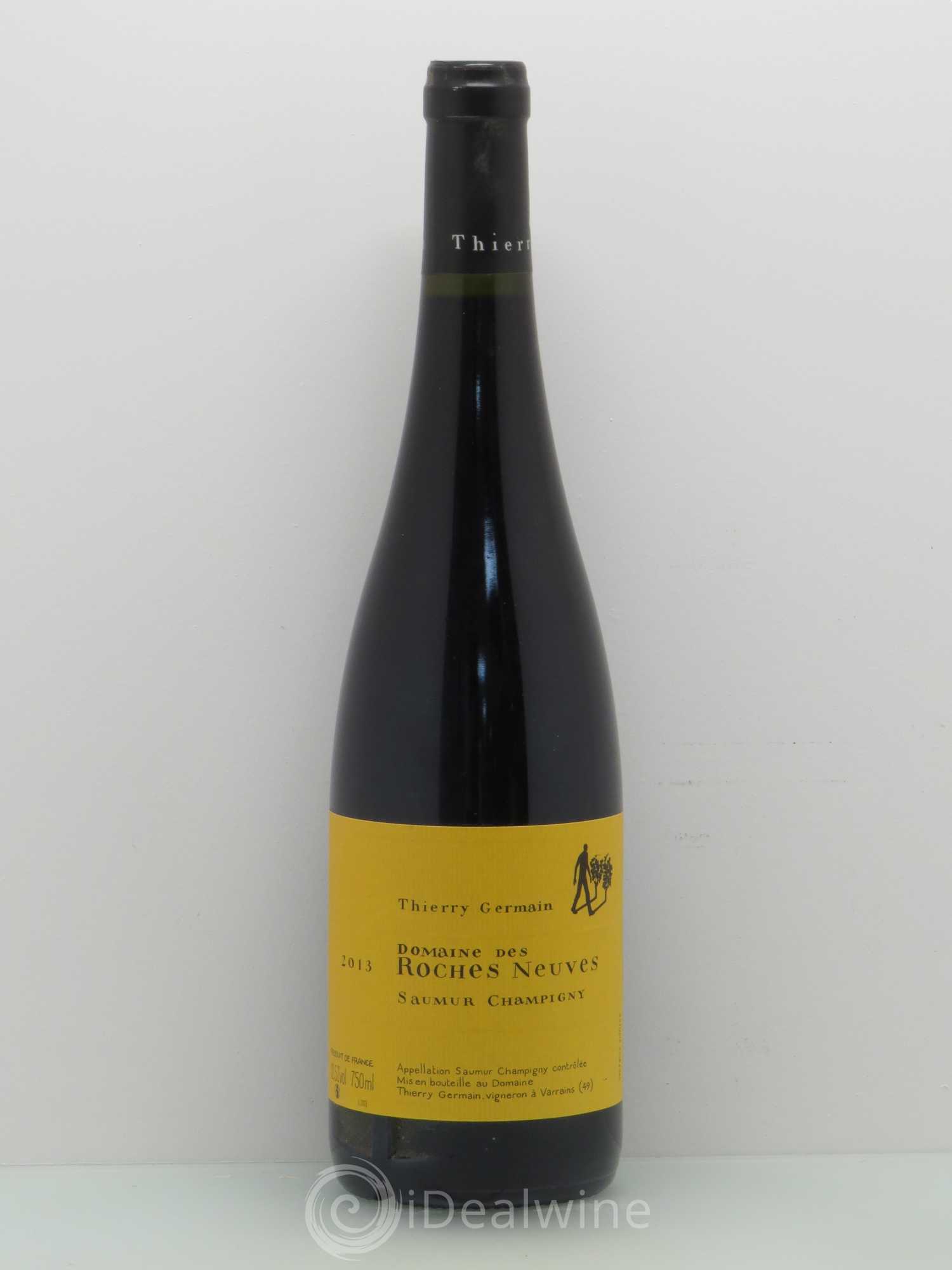 Saumur-Champigny Domaine des Roches Neuves - Thierry Germain 2013 - Lot de 1 bouteille - 0
