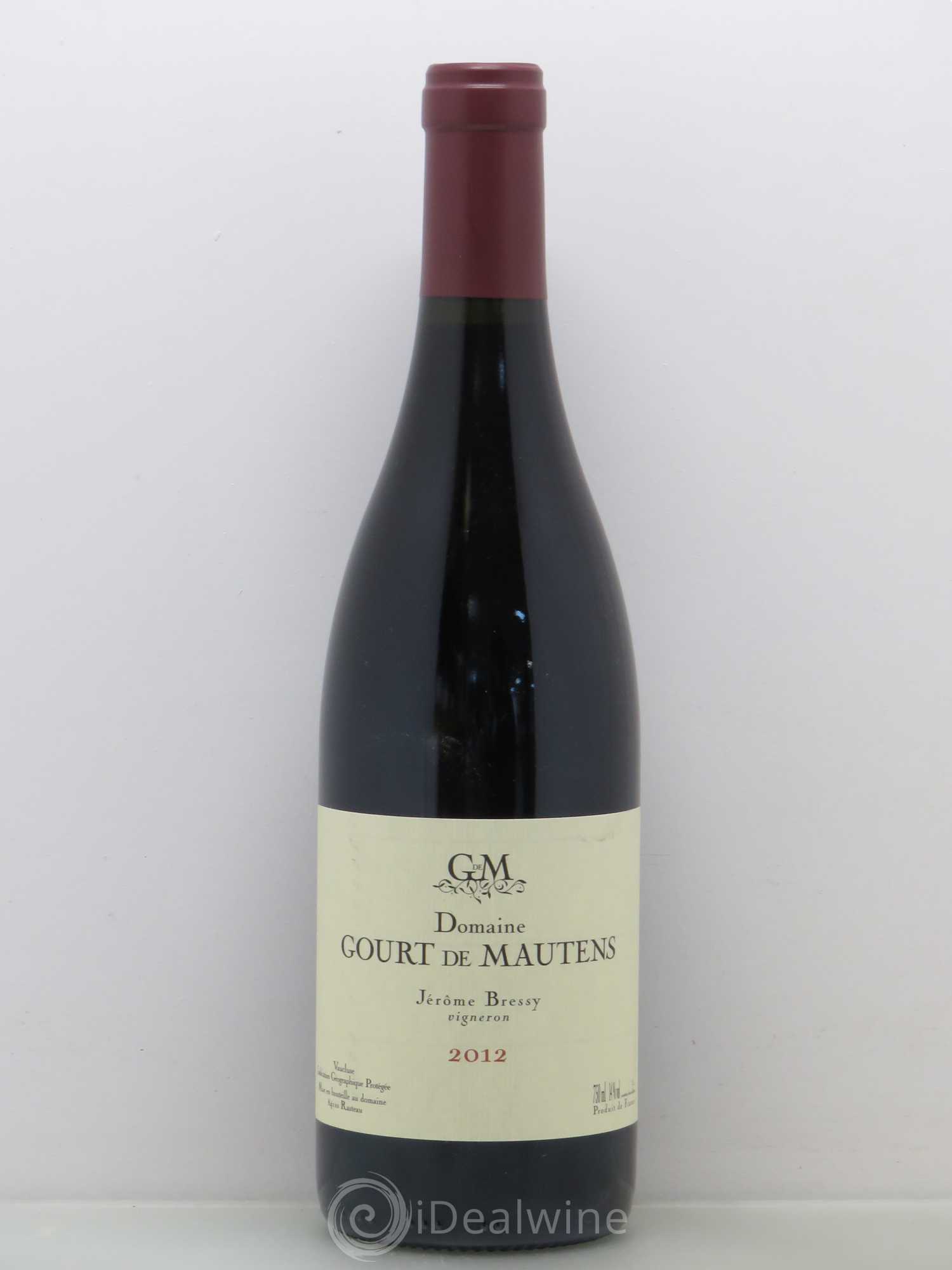 Divers IGP Vaucluse Domaine Gourt de Mautens 2012 - Posten von 1 Flasche - 0