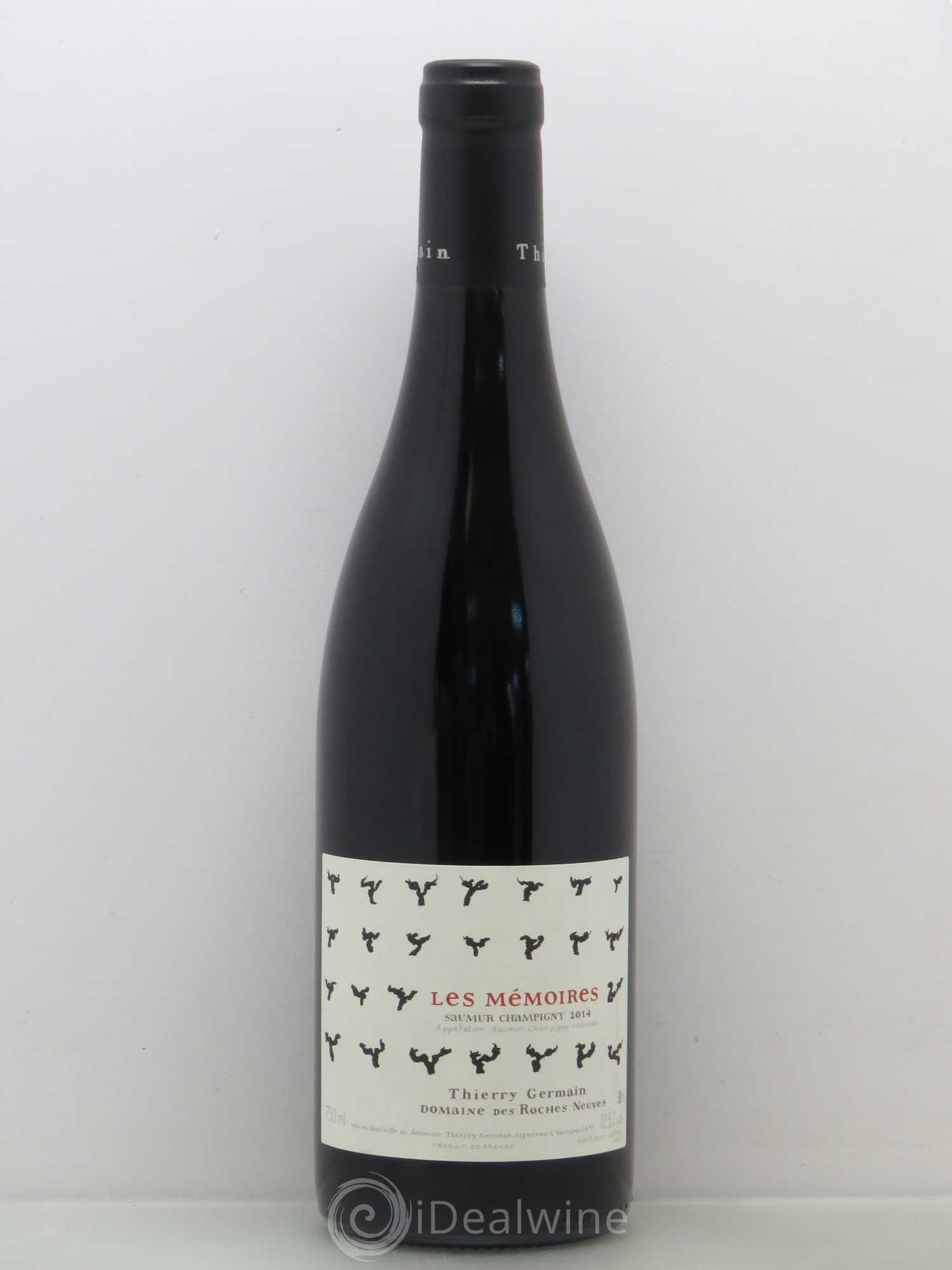 Saumur-Champigny Les Mémoires Domaine des Roches Neuves - Thierry Germain 2014 - Lot de 1 bouteille - 0