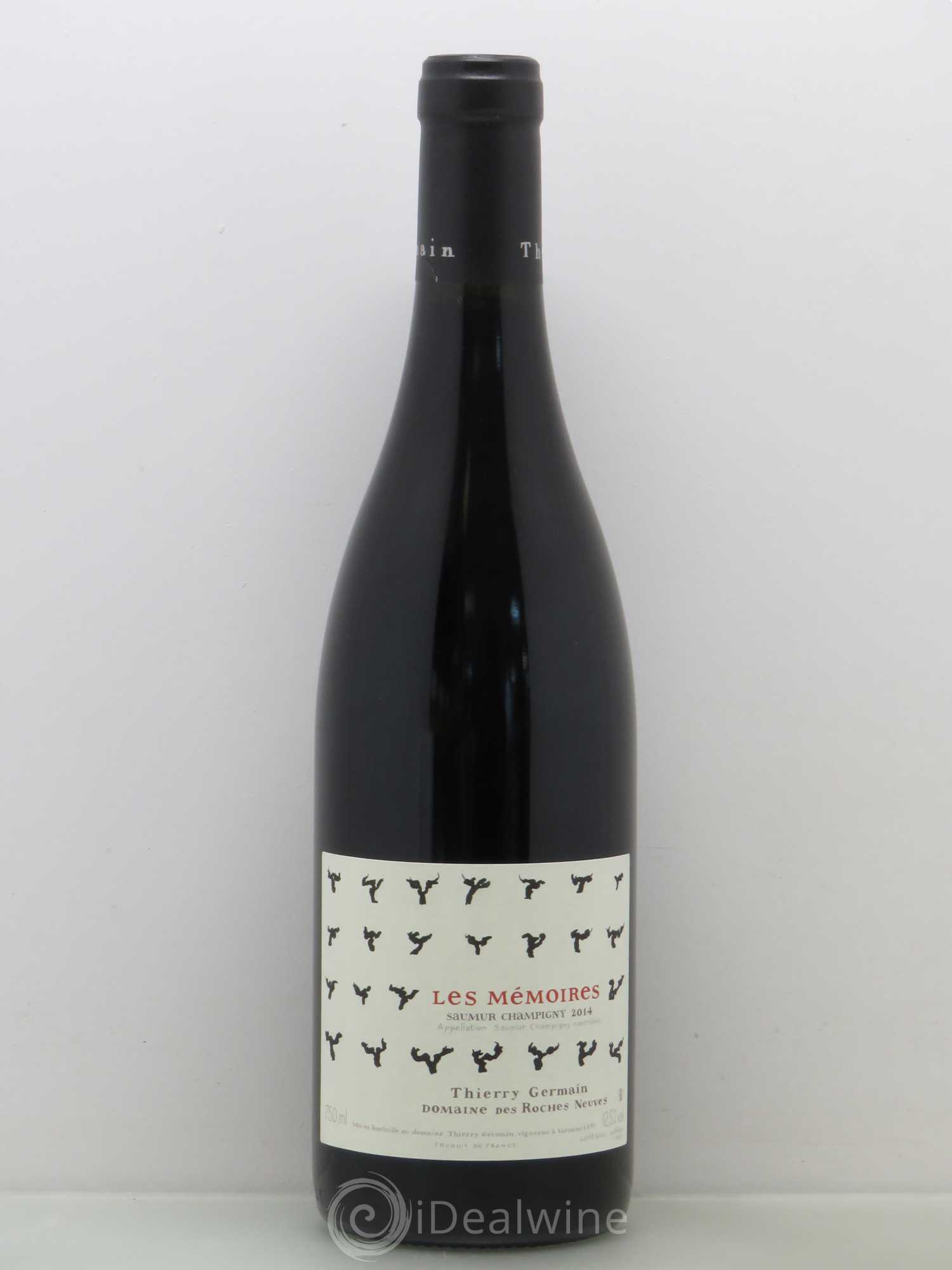 Saumur-Champigny Les Mémoires Domaine des Roches Neuves - Thierry Germain 2014 - Lot de 1 bouteille - 0