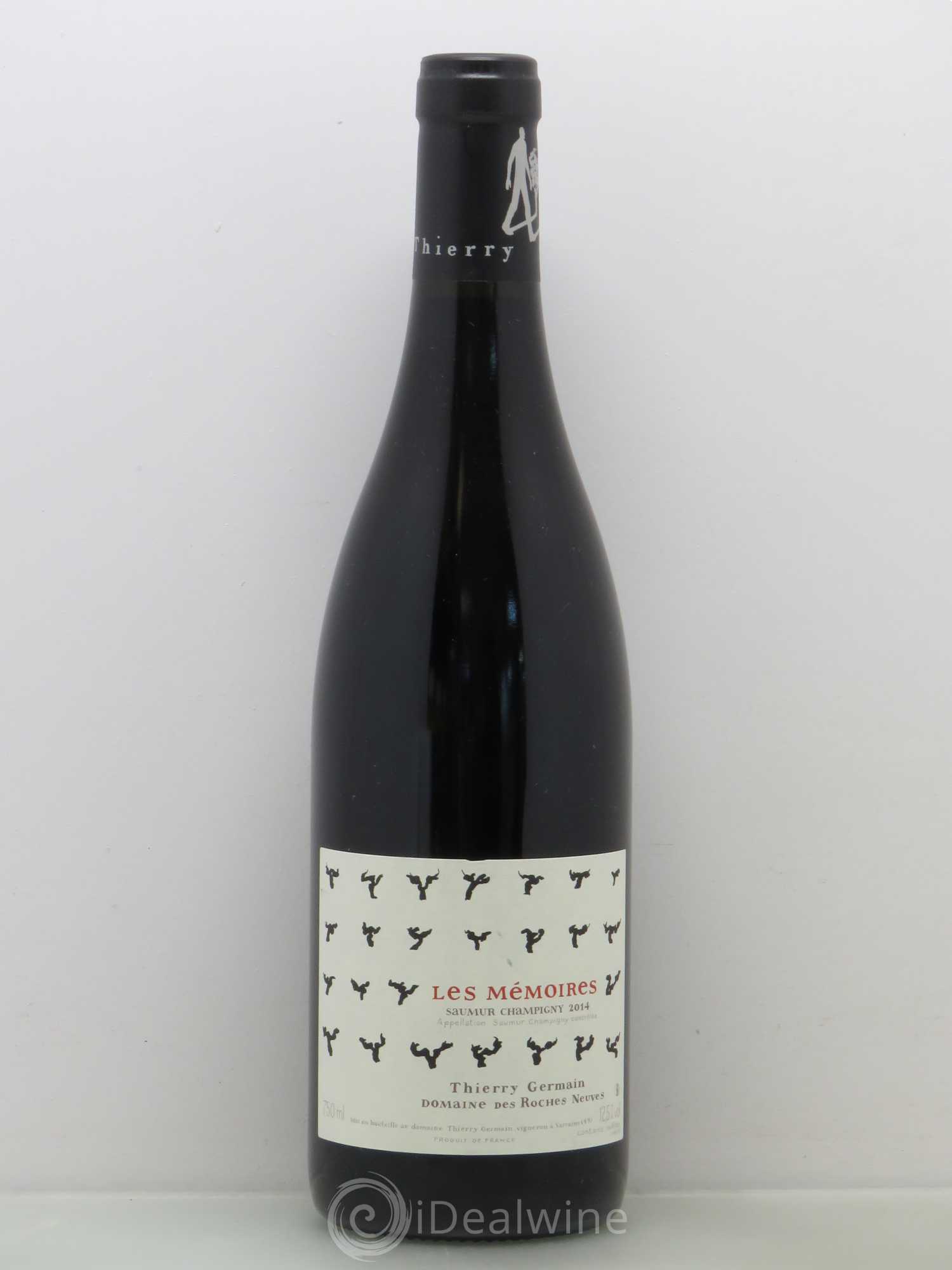 Saumur-Champigny Les Mémoires Domaine des Roches Neuves - Thierry Germain 2014 - Lot de 1 bouteille - 0
