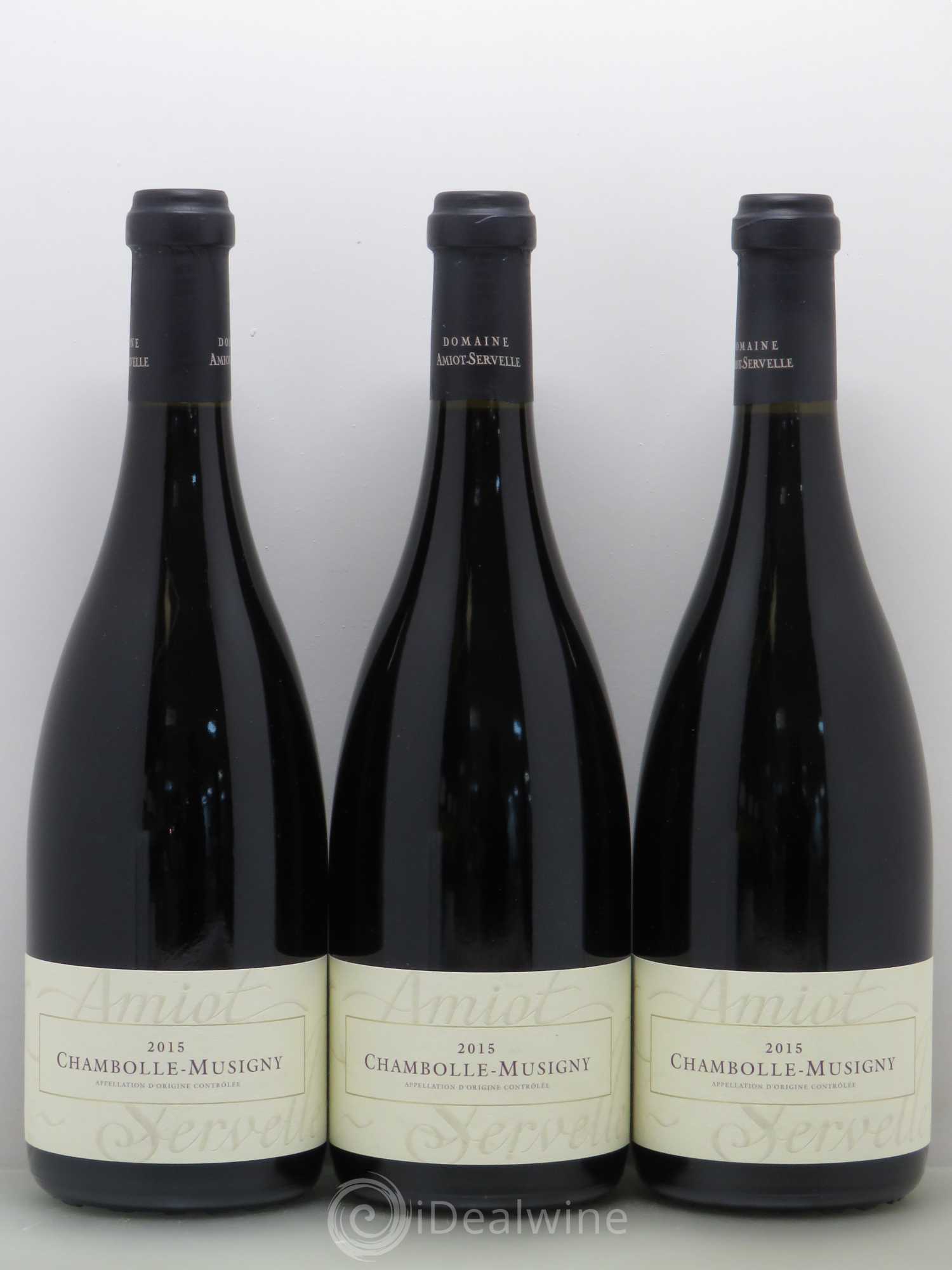 Chambolle-Musigny Domaine Amiot Servelle 2015 - Posten von 3 Flaschen - 0