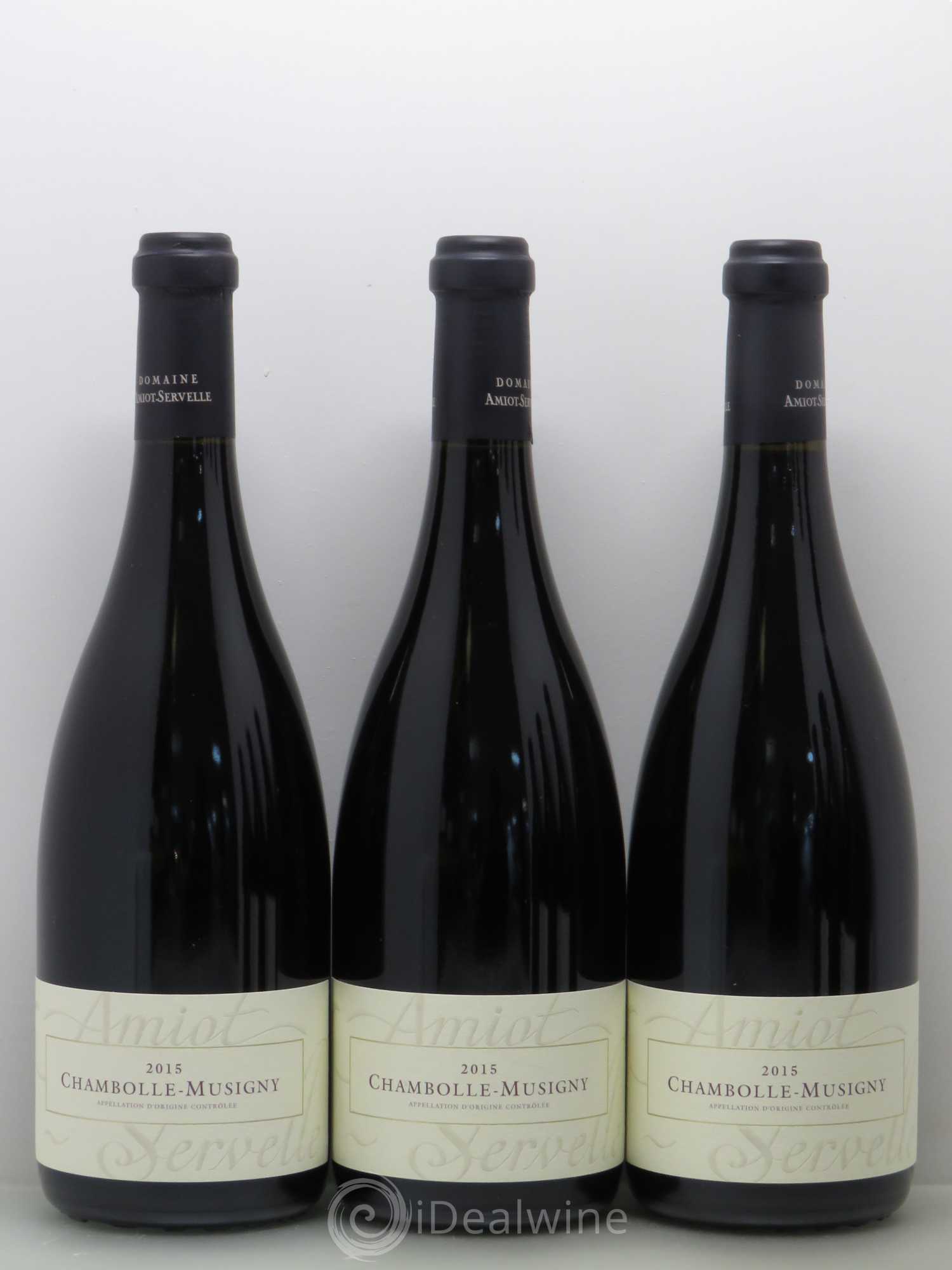 Chambolle-Musigny Domaine Amiot Servelle 2015 - Posten von 6 Flaschen - 1