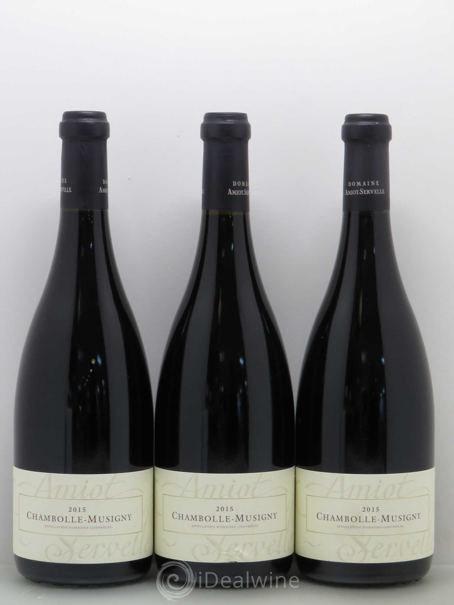 Chambolle-Musigny Domaine Amiot Servelle 2015 - Posten von 6 Flaschen - 2