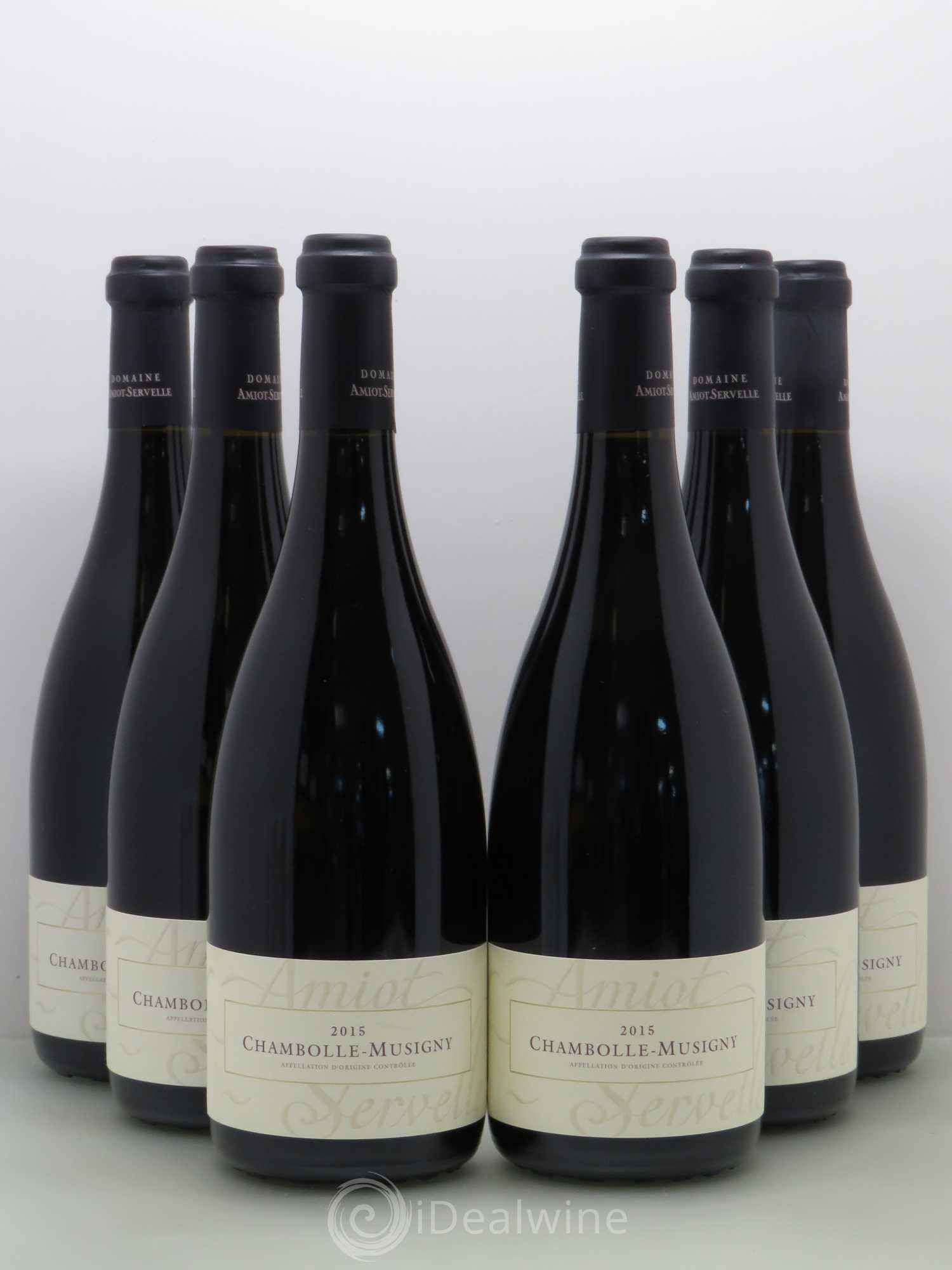 Chambolle-Musigny Domaine Amiot Servelle 2015 - Posten von 6 Flaschen - 0