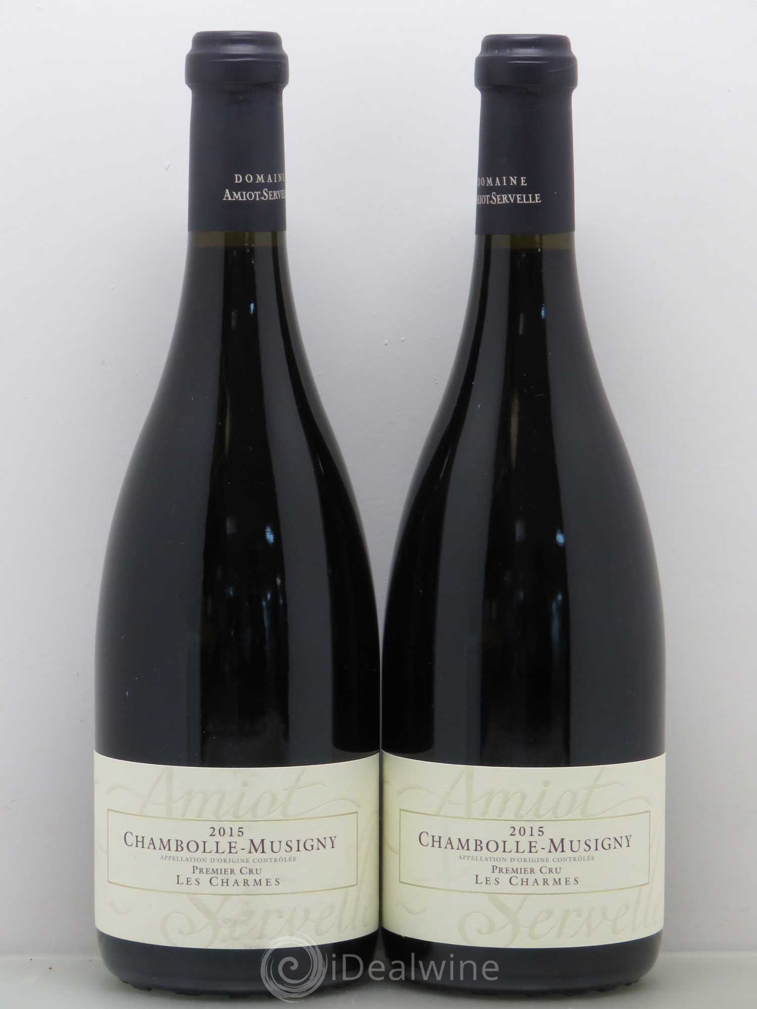 Chambolle-Musigny 1er Cru Les Charmes Domaine Amiot Servelle 2015 - Posten von 2 Flaschen - 0