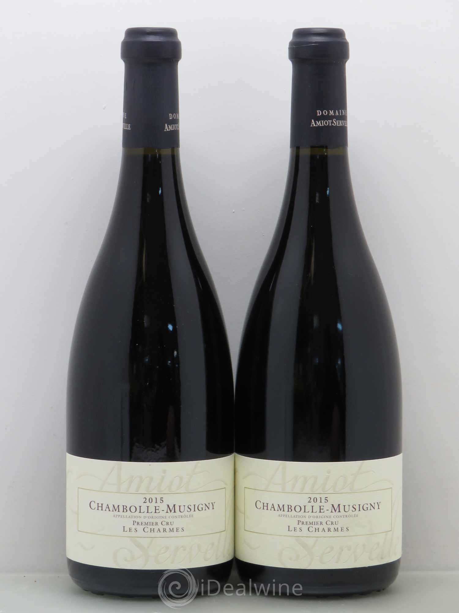 Chambolle-Musigny 1er Cru Les Charmes Domaine Amiot Servelle 2015 - Posten von 2 Flaschen - 0