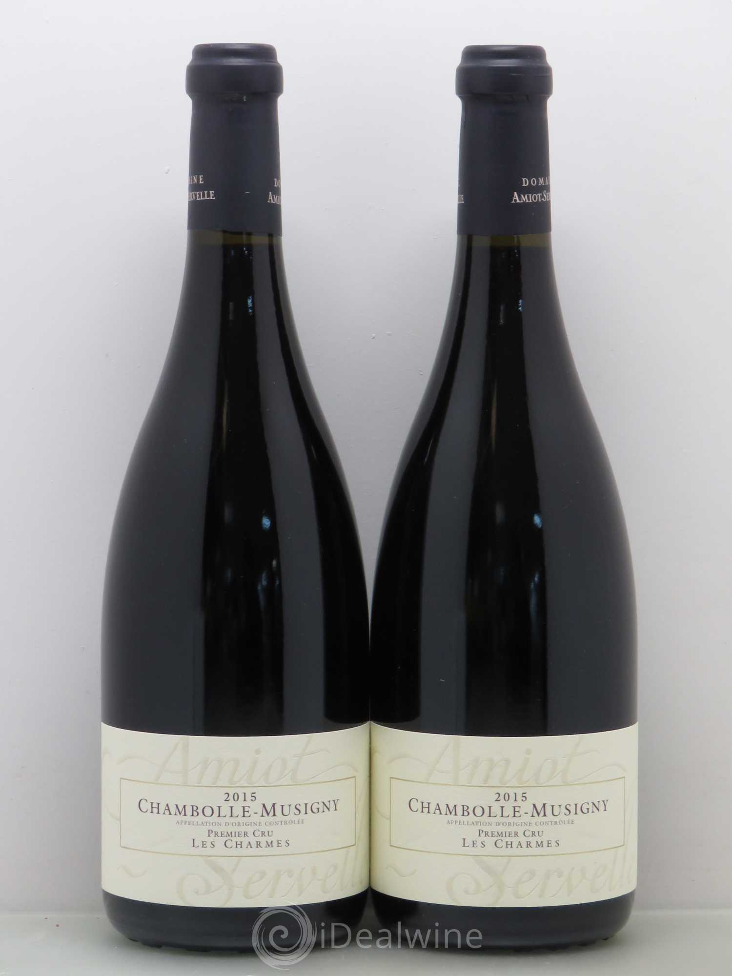 Chambolle-Musigny 1er Cru Les Charmes Domaine Amiot Servelle 2015 - Posten von 2 Flaschen - 0