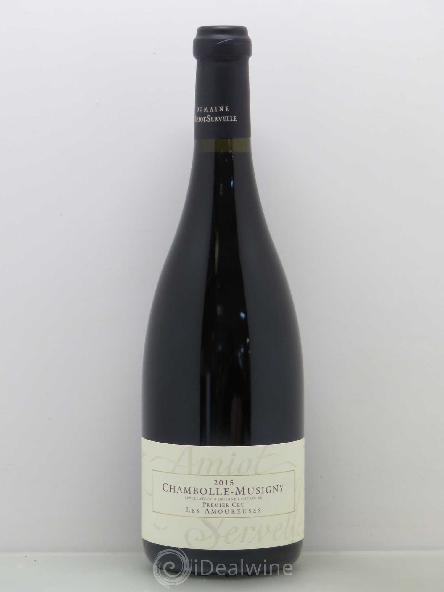 Chambolle-Musigny 1er Cru Les Amoureuses Amiot-Servelle 2015 - Lot de 1 bouteille - 0