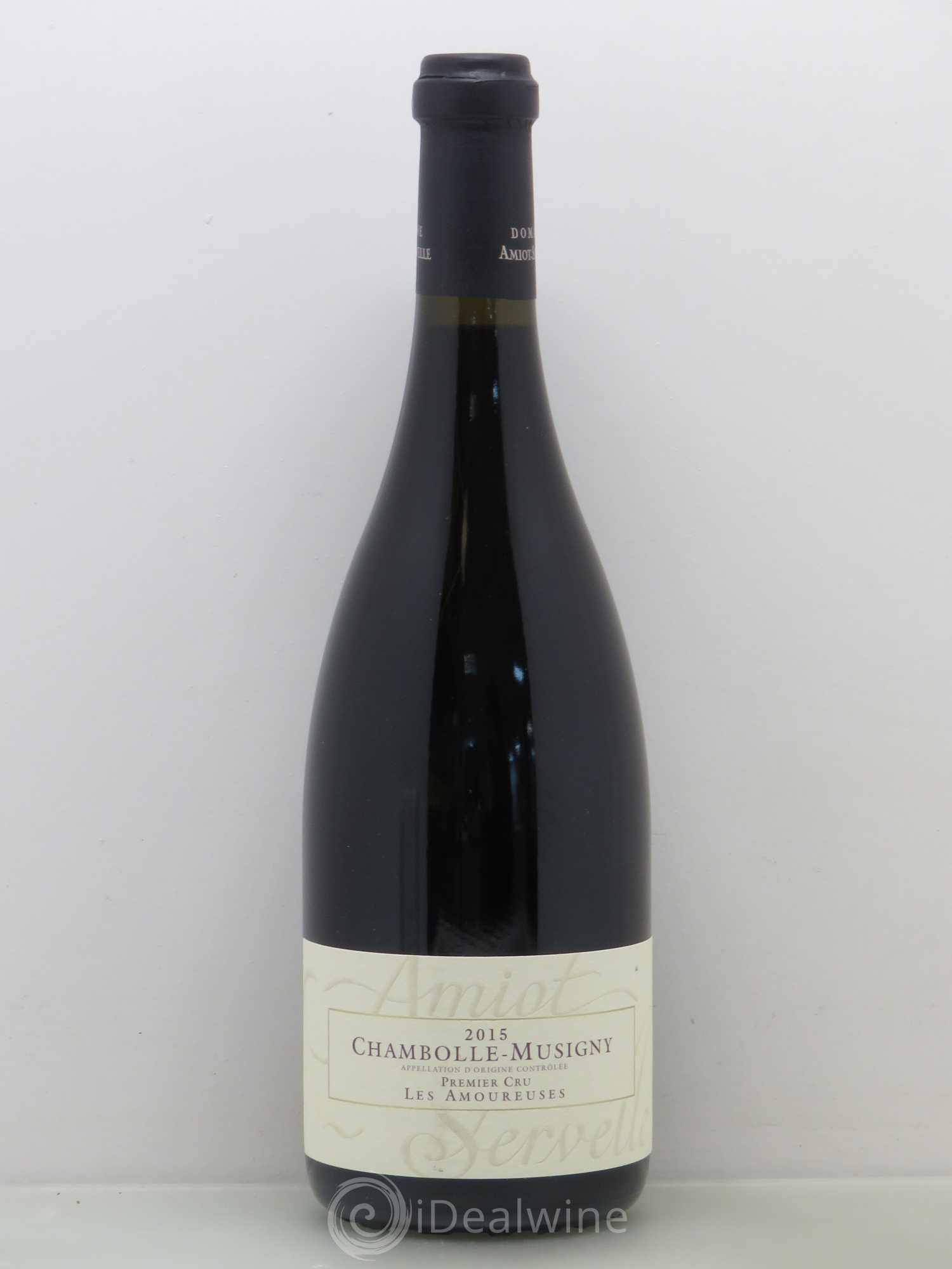 Chambolle-Musigny 1er Cru Les Amoureuses Amiot-Servelle 2015 - Lot de 1 bouteille - 0
