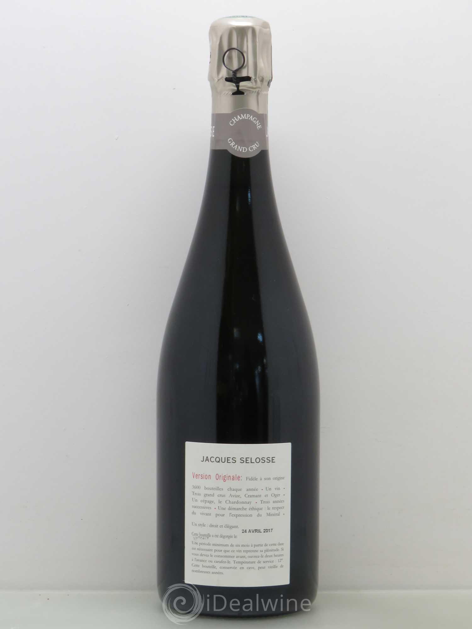 Champagne VO Anselme Selosse - Posten von 1 Flasche - 1