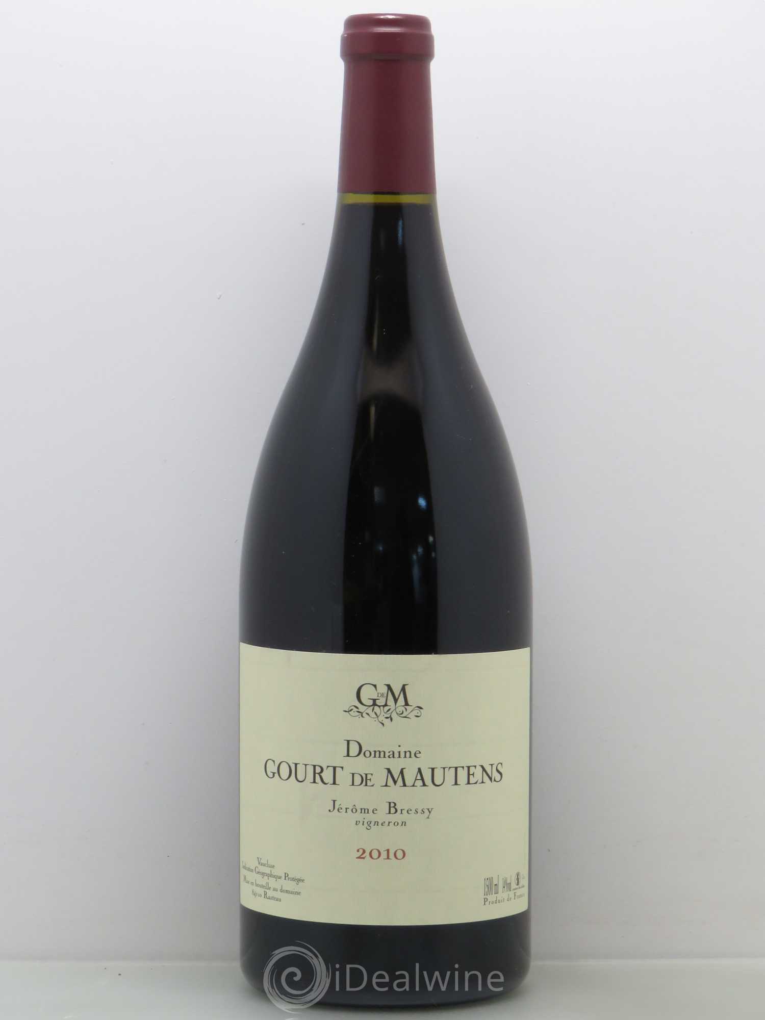 Divers IGP Vaucluse Domaine Gourt de Mautens 2010 - Posten von 1 Magnum - 0